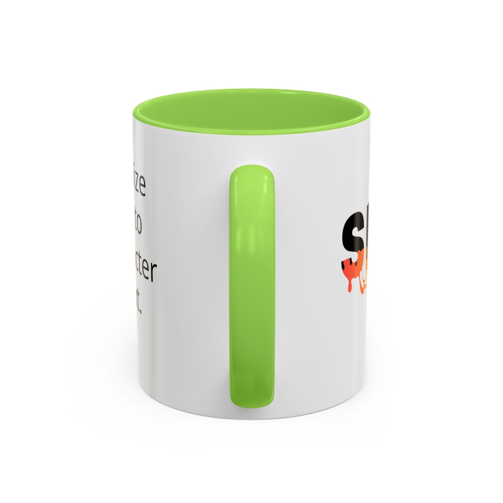 SPKTR Pride Drip | Personalized Accent Coffee Mug 11oz or 15oz