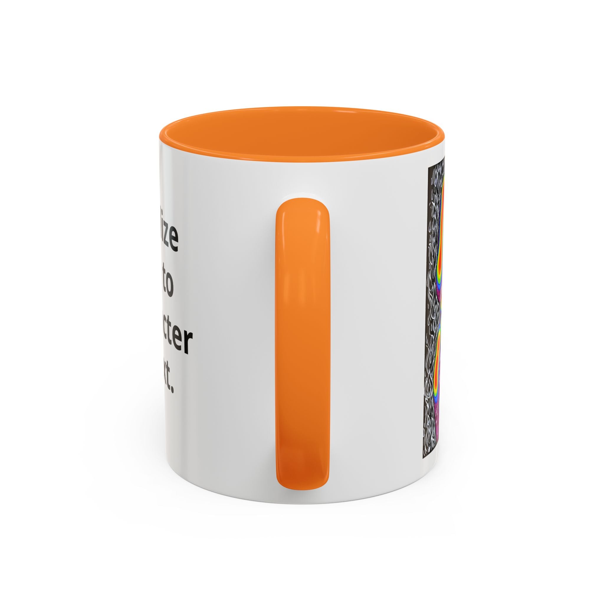 "Mulher, Um Universo" | Personalized Accent Coffee Mug 11oz or 15oz