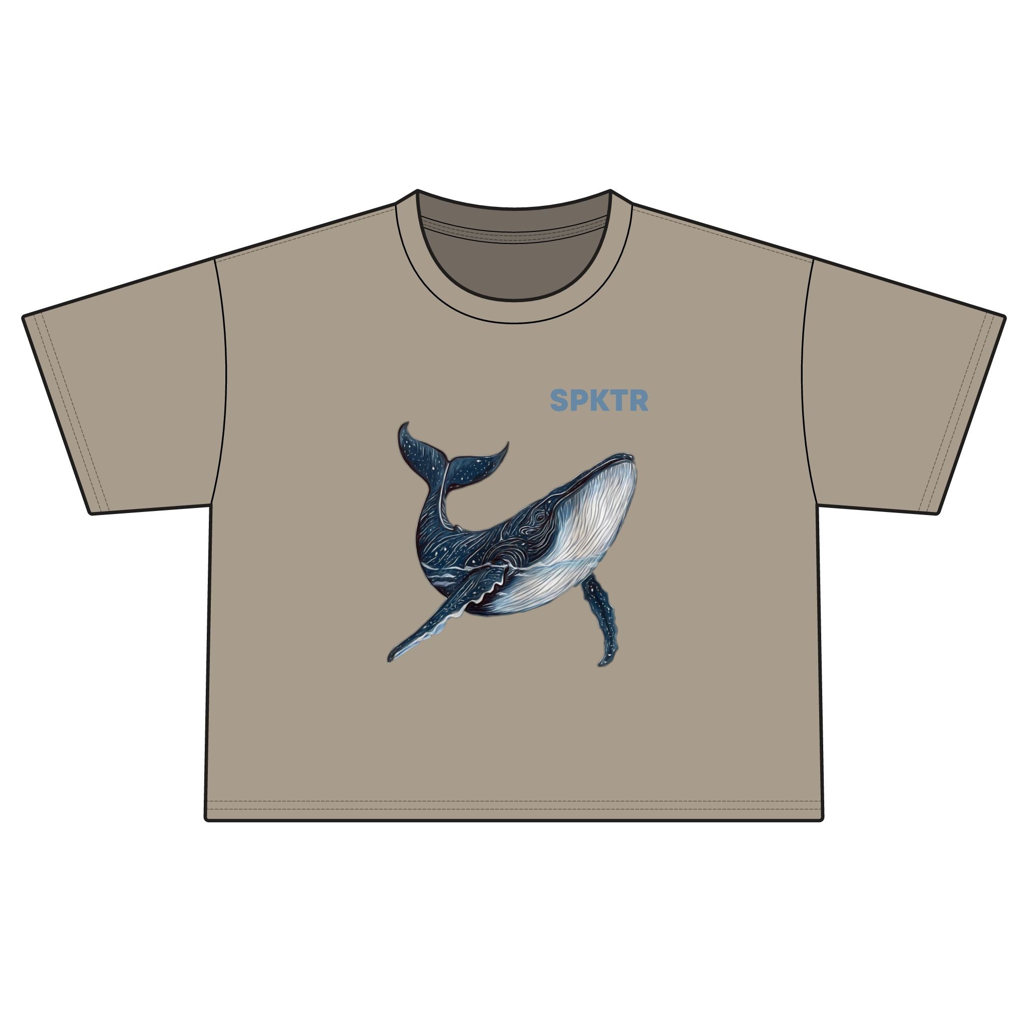 Leo the Blue Whale | Women's Boxy Tee