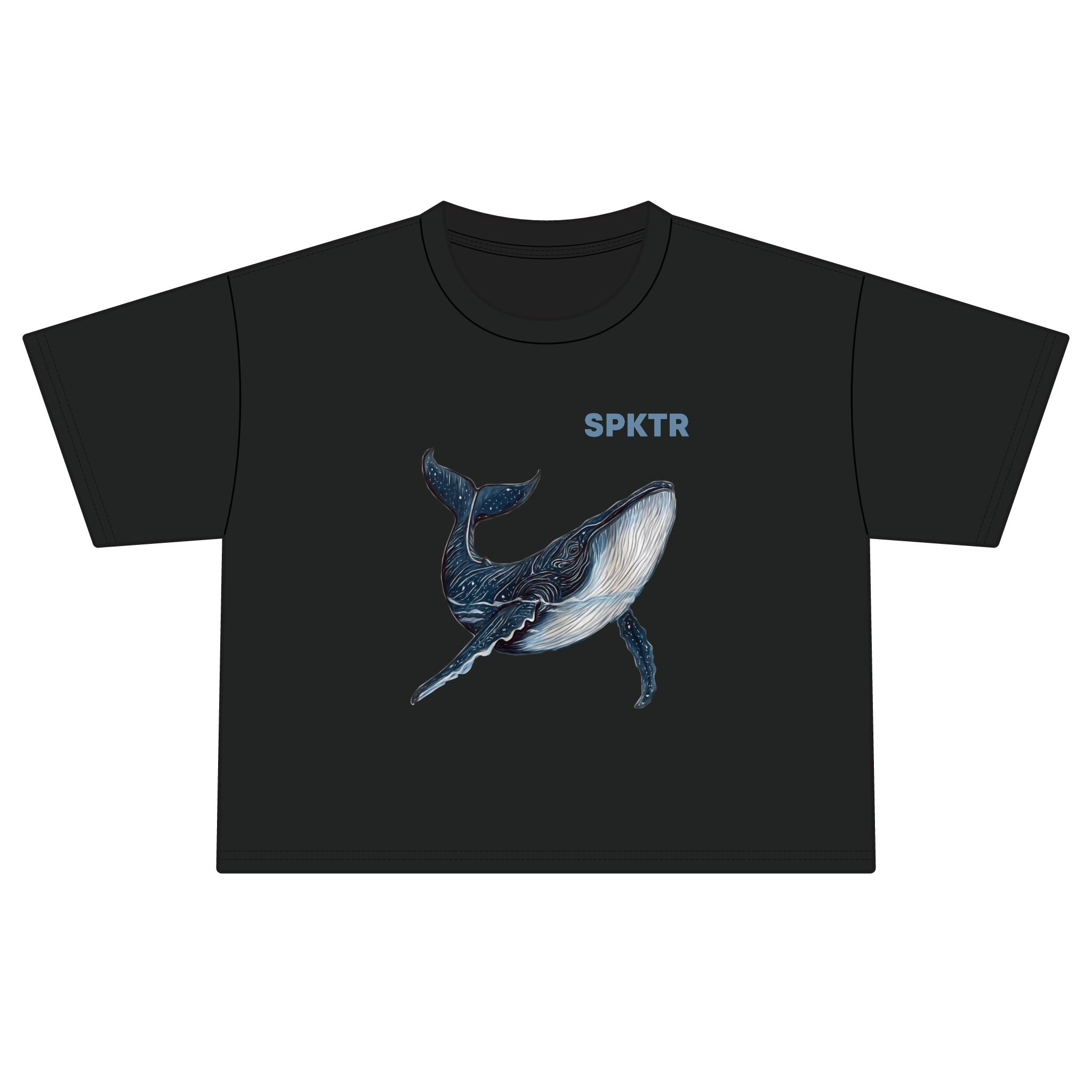 Leo the Blue Whale | Women's Boxy Tee