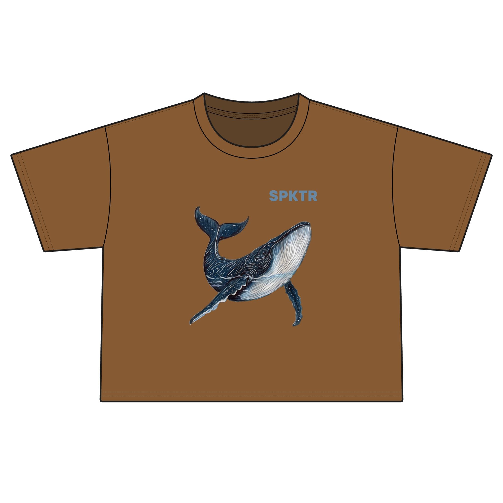 Leo the Blue Whale | Women's Boxy Tee