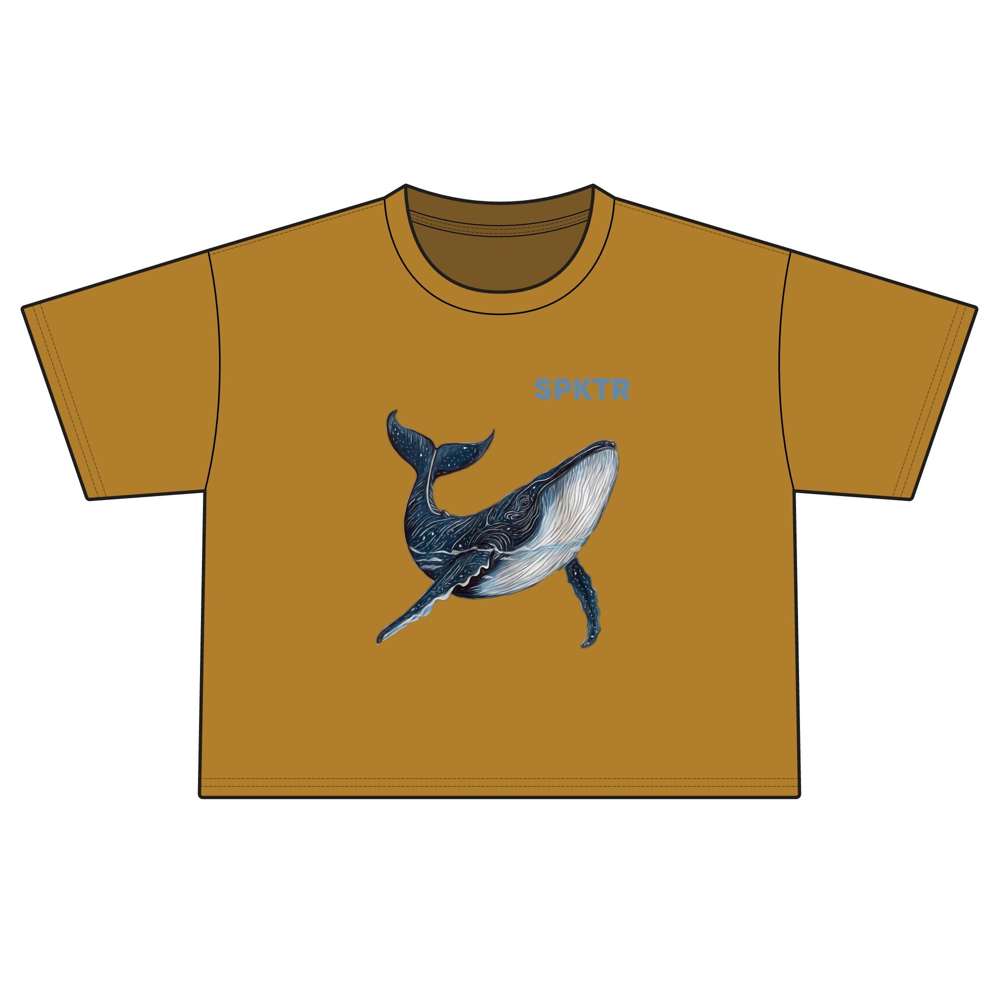 Leo the Blue Whale | Women's Boxy Tee