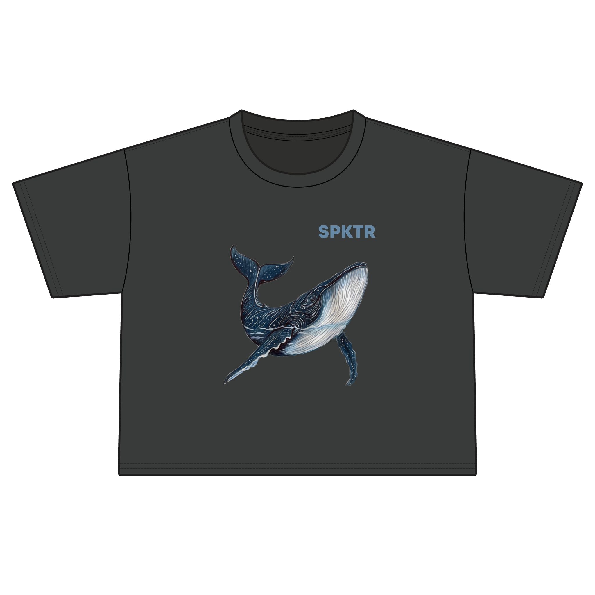 Leo the Blue Whale | Women's Boxy Tee
