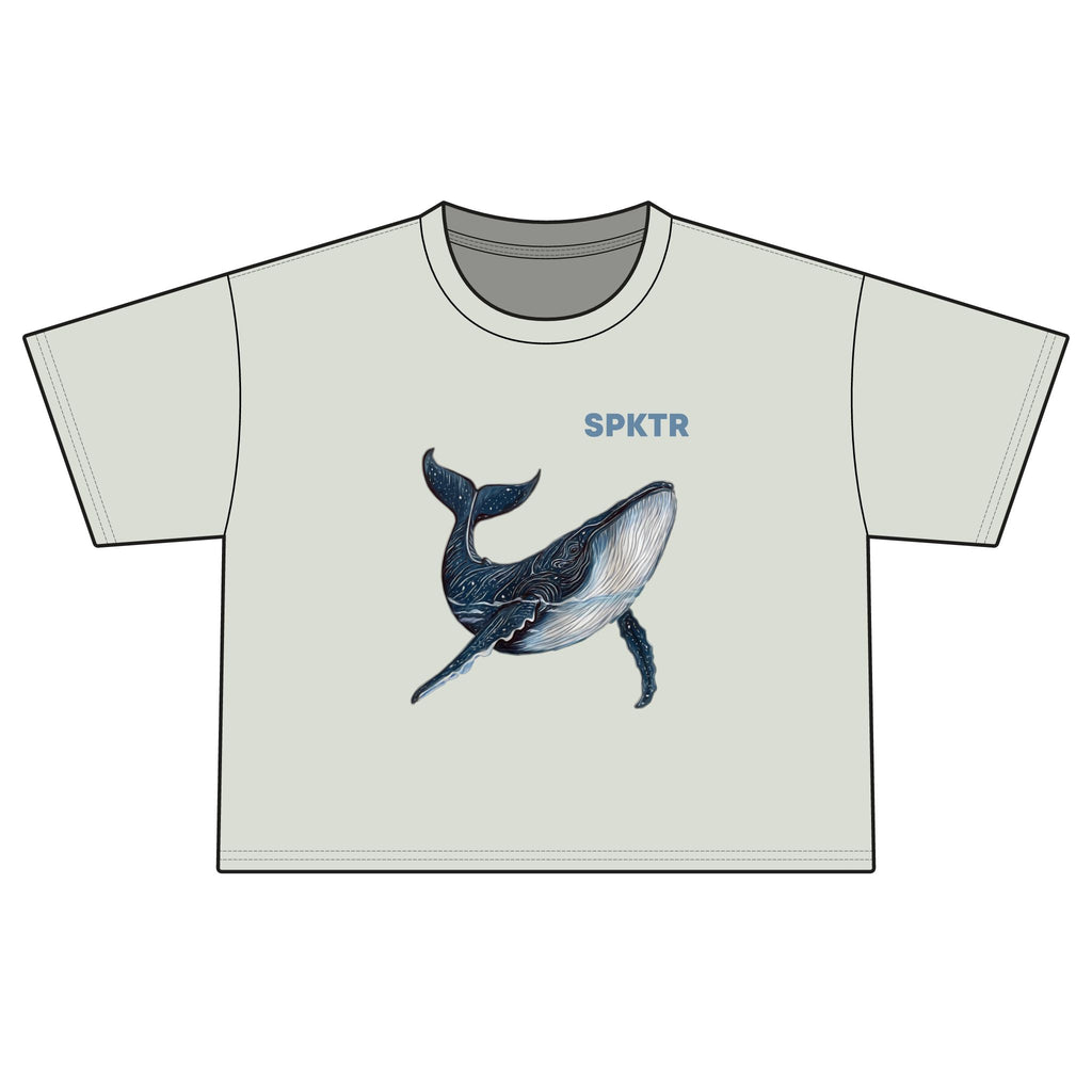 Leo the Blue Whale | Women's Boxy Tee