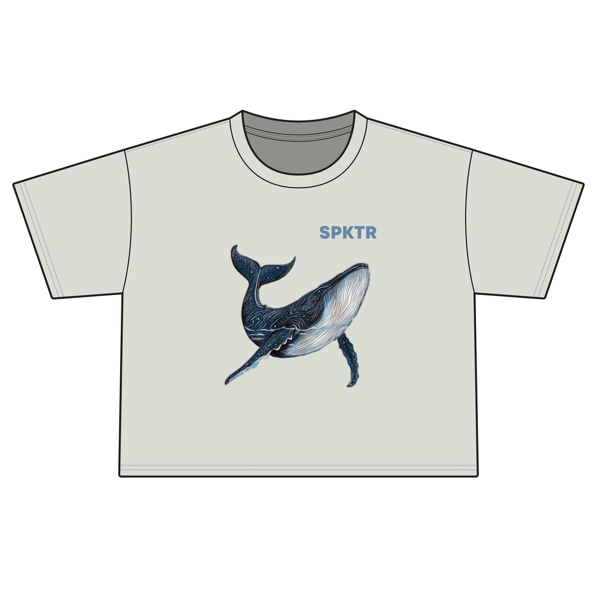 Leo the Blue Whale | Women's Boxy Tee