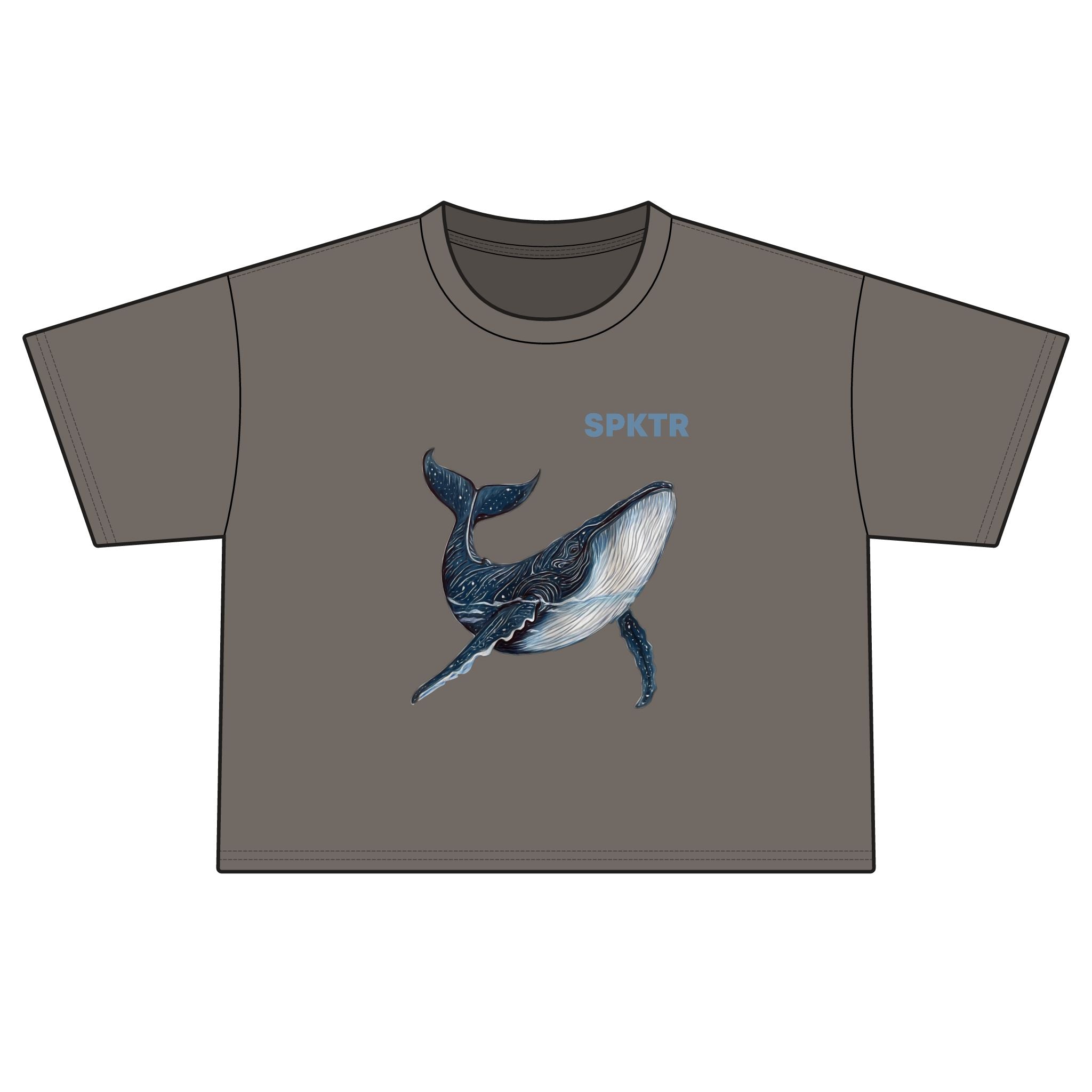 Leo the Blue Whale | Women's Boxy Tee