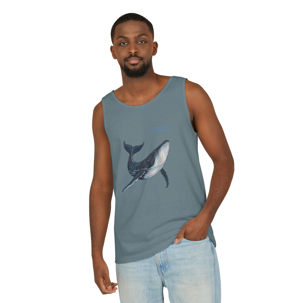 Leo the Blue Whale | SPKTR Graphic Tank Top
