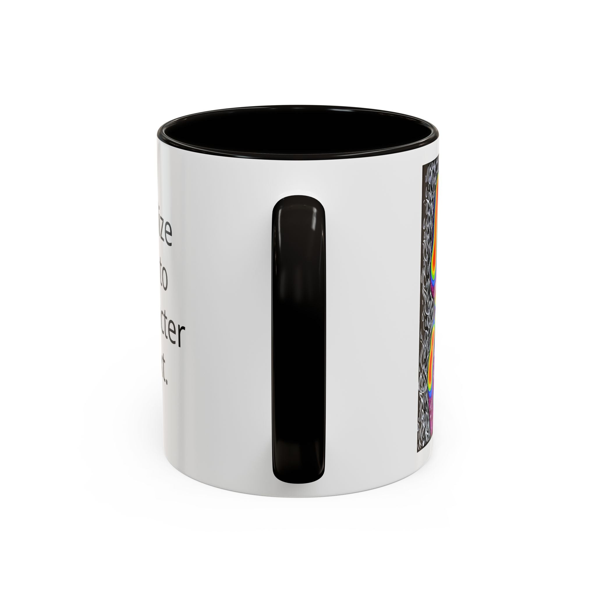 "Mulher, Um Universo" | Personalized Accent Coffee Mug 11oz or 15oz