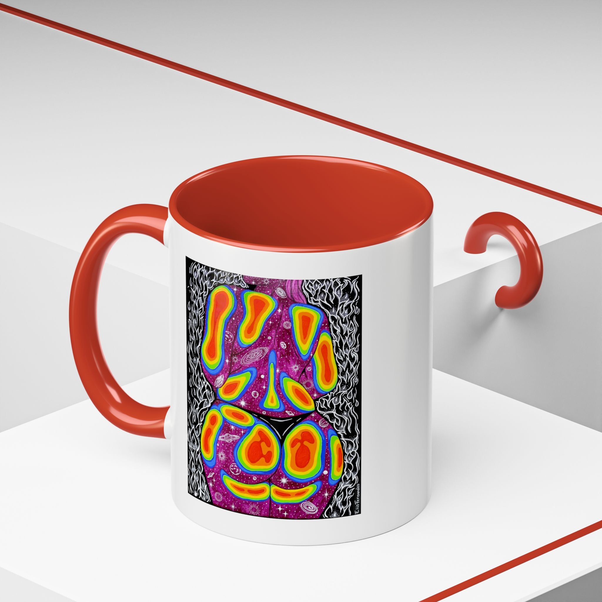 "Mulher, Um Universo" | Accent Coffee Mug 11oz or 15oz