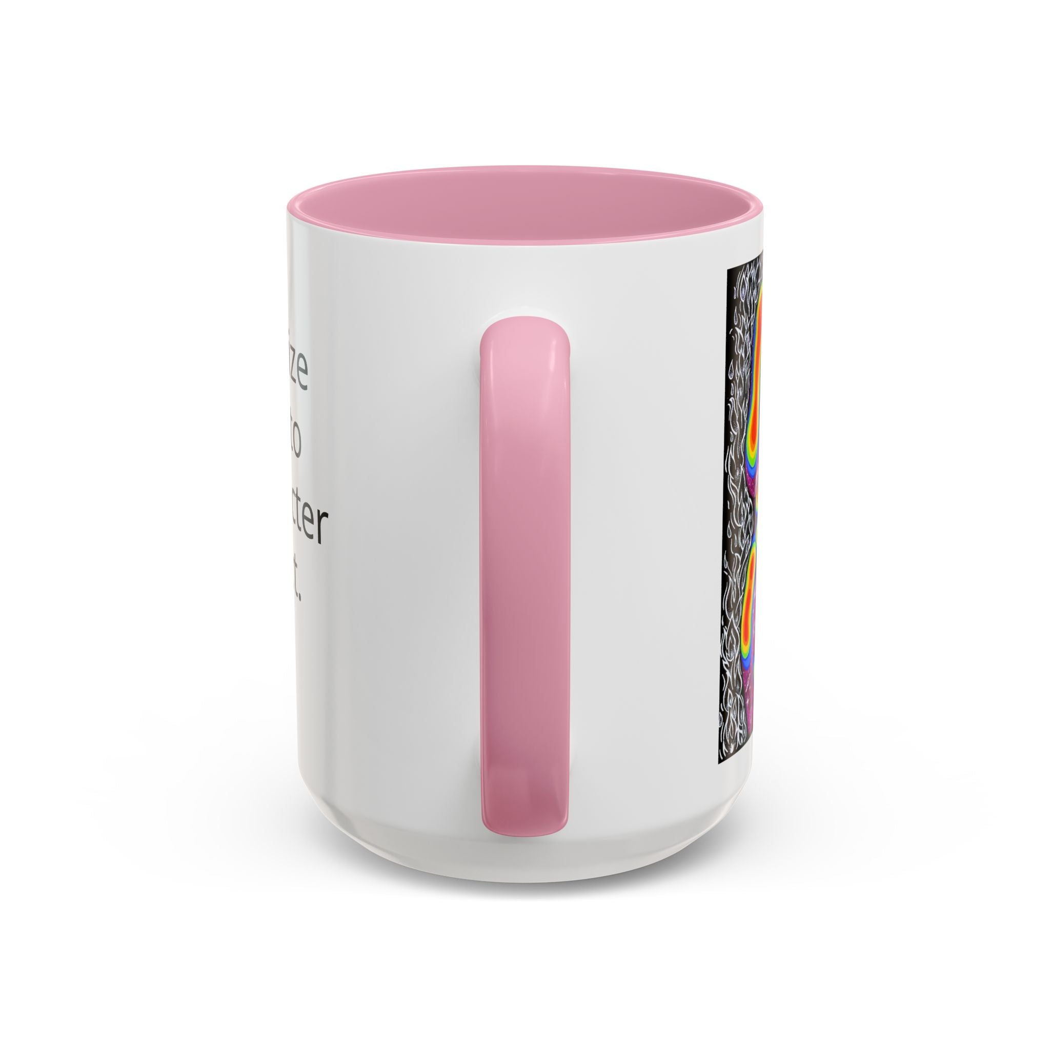 "Mulher, Um Universo" | Personalized Accent Coffee Mug 11oz or 15oz