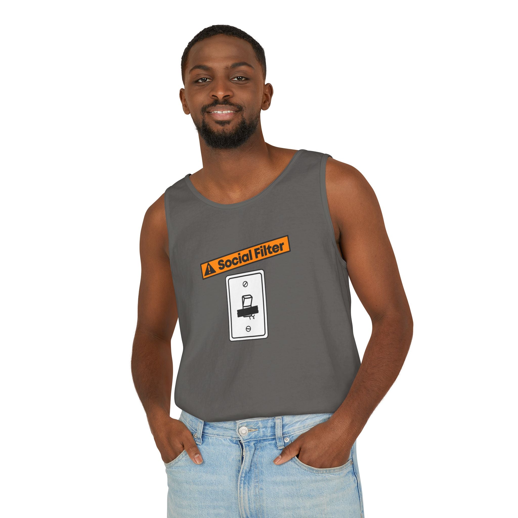 Social Filter | SPKTR Graphic Tank Top