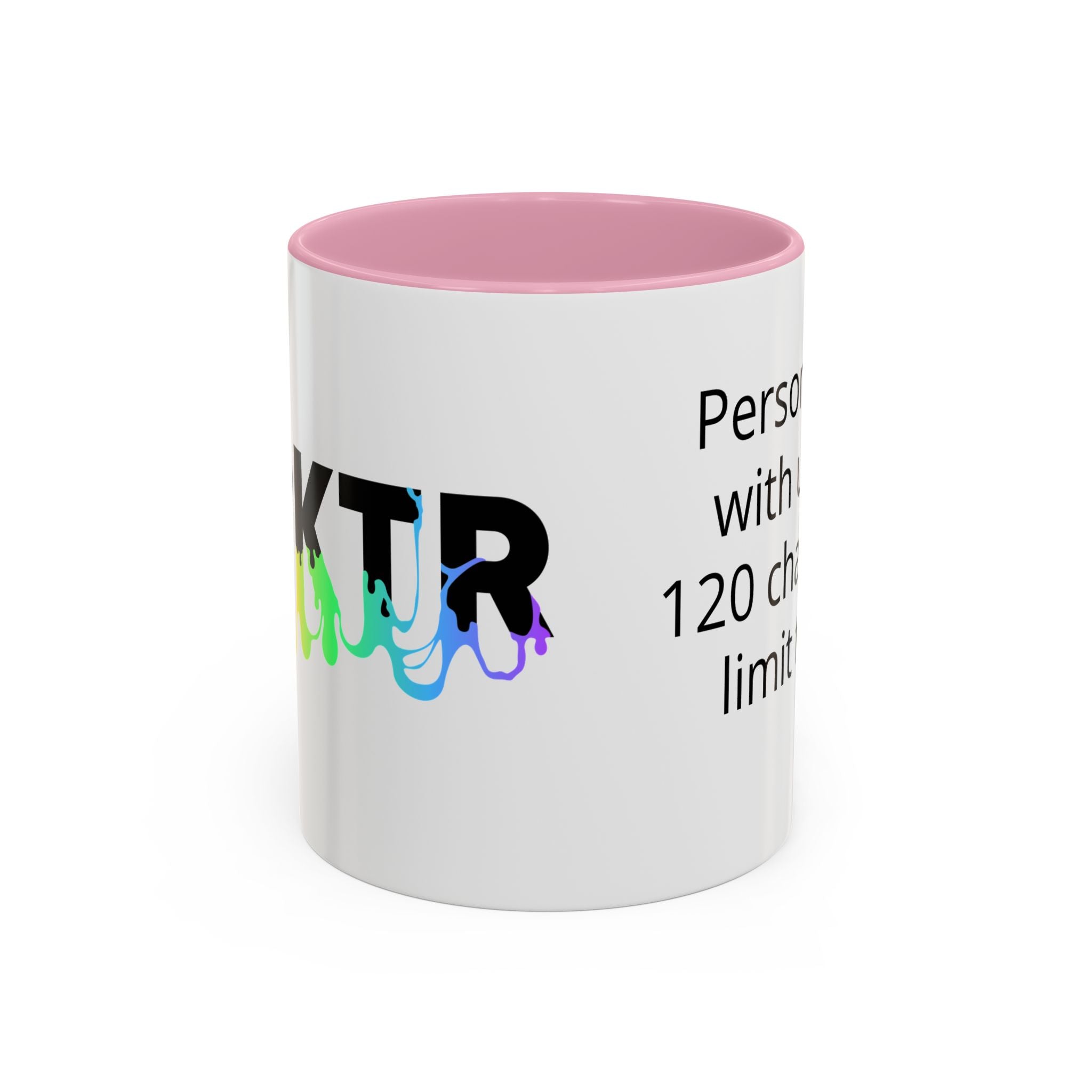 SPKTR Pride Drip | Personalized Accent Coffee Mug 11oz or 15oz