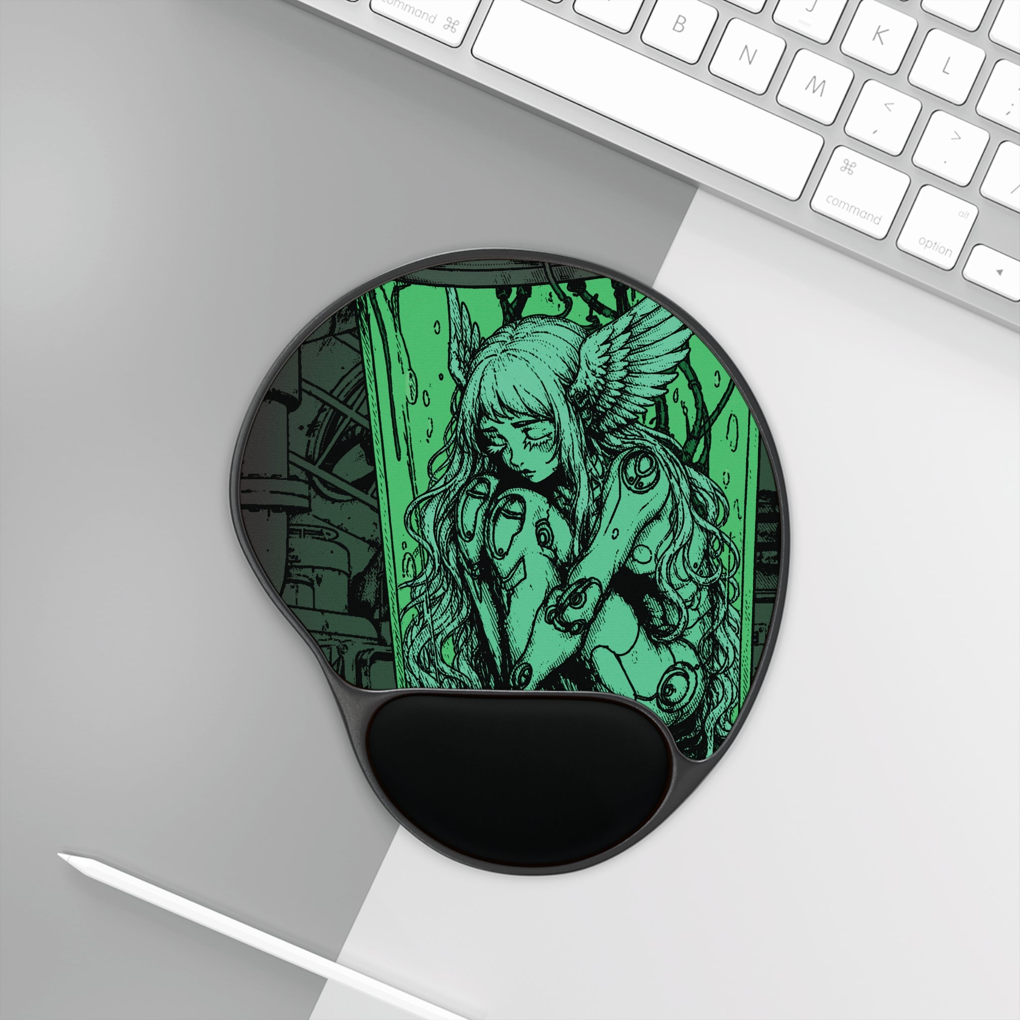 Angel Cyborg I | SPKTR Gaming Mouse Pad