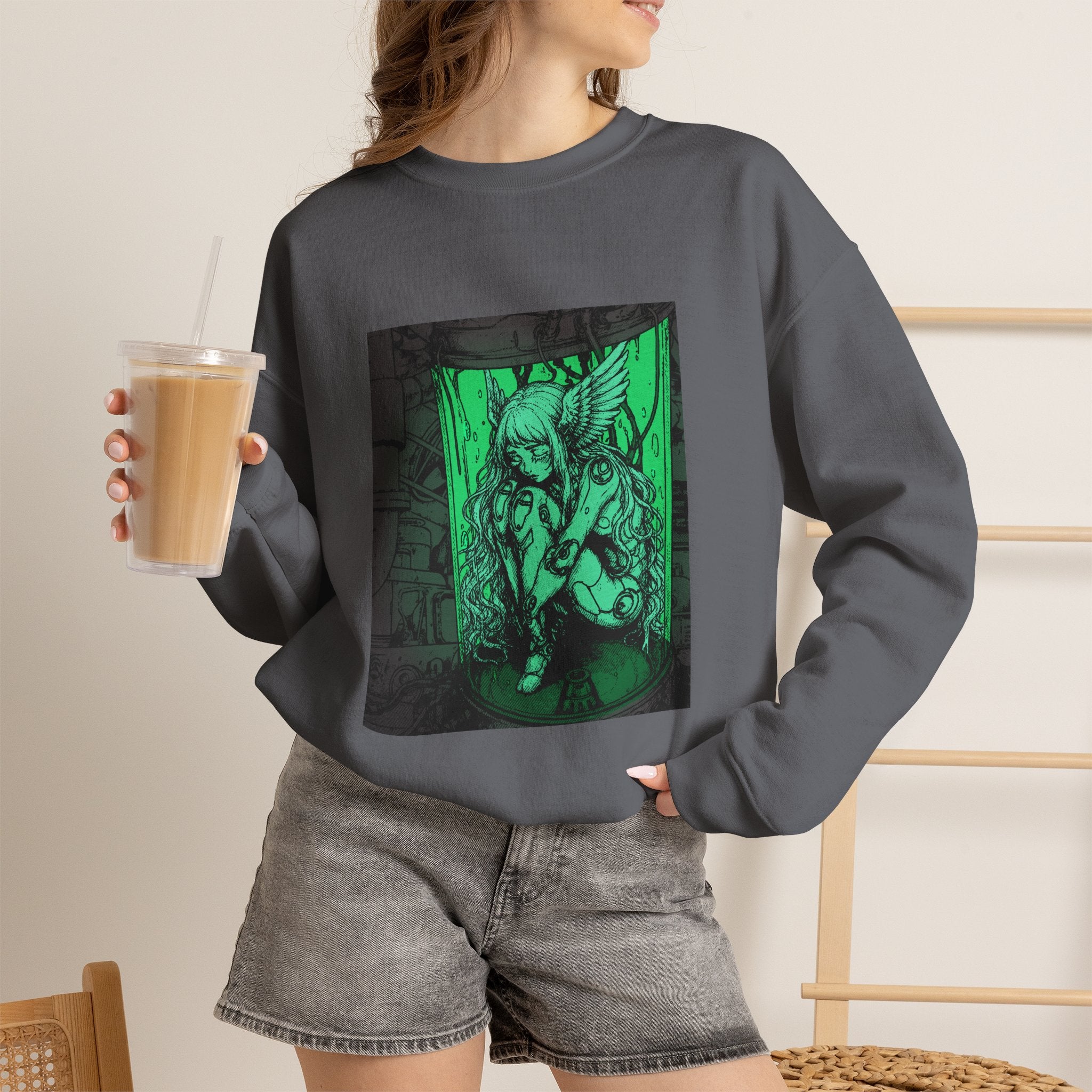 Angel Cyborg I | SPKTR Graphic Sweatshirt
