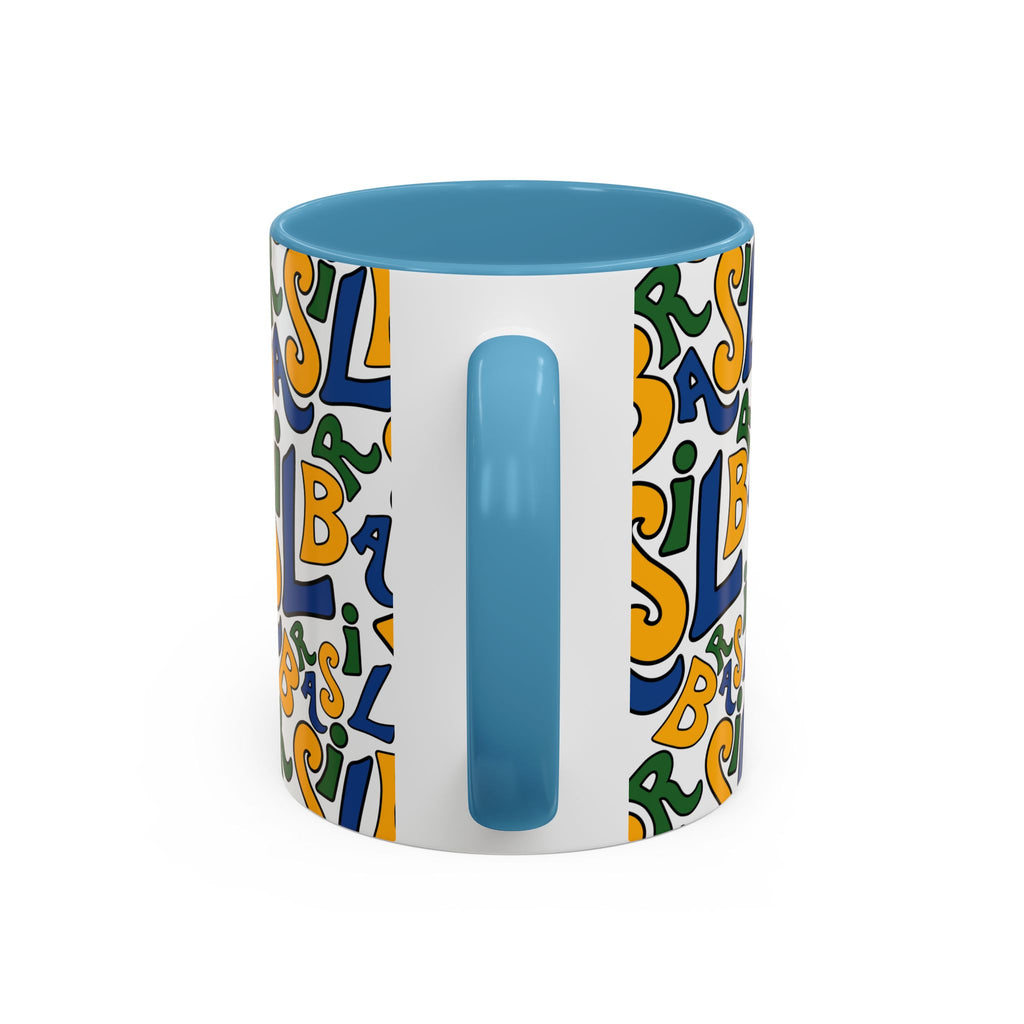 Brasil Typography | Accent Coffee Mug 11oz or 15oz