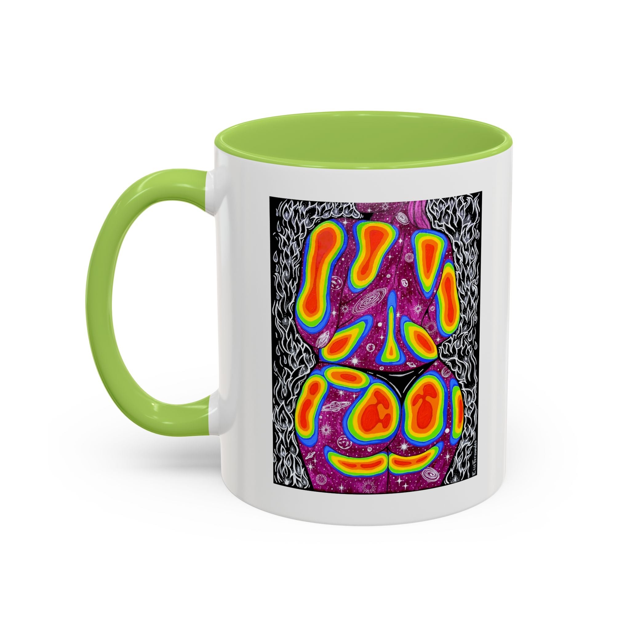 "Mulher, Um Universo" | Accent Coffee Mug 11oz or 15oz