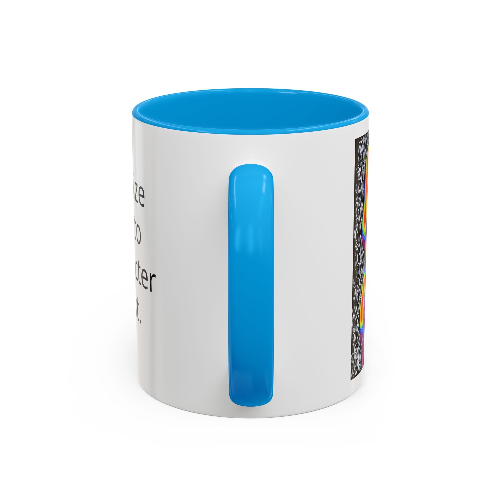 "Mulher, Um Universo" | Personalized Accent Coffee Mug 11oz or 15oz