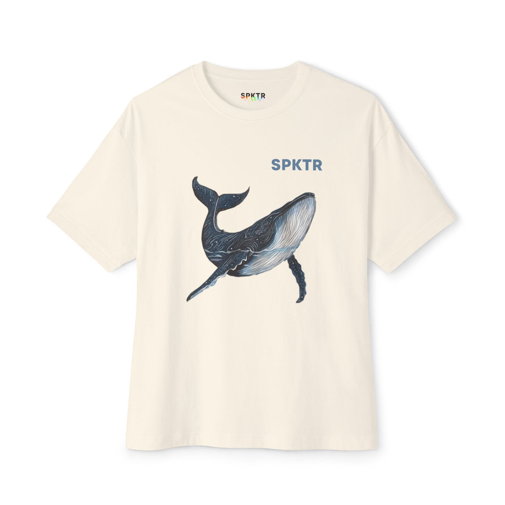 Leo the Blue Whale | SPKTR Oversized Shirt