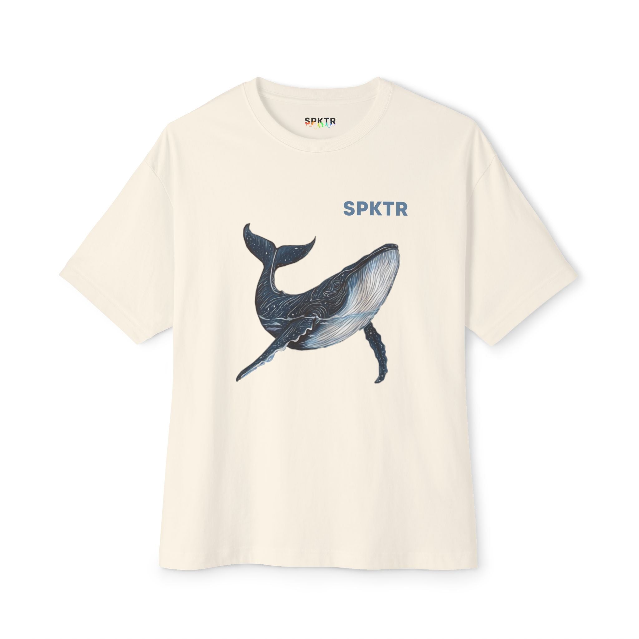 Leo the Blue Whale | SPKTR Oversized Shirt