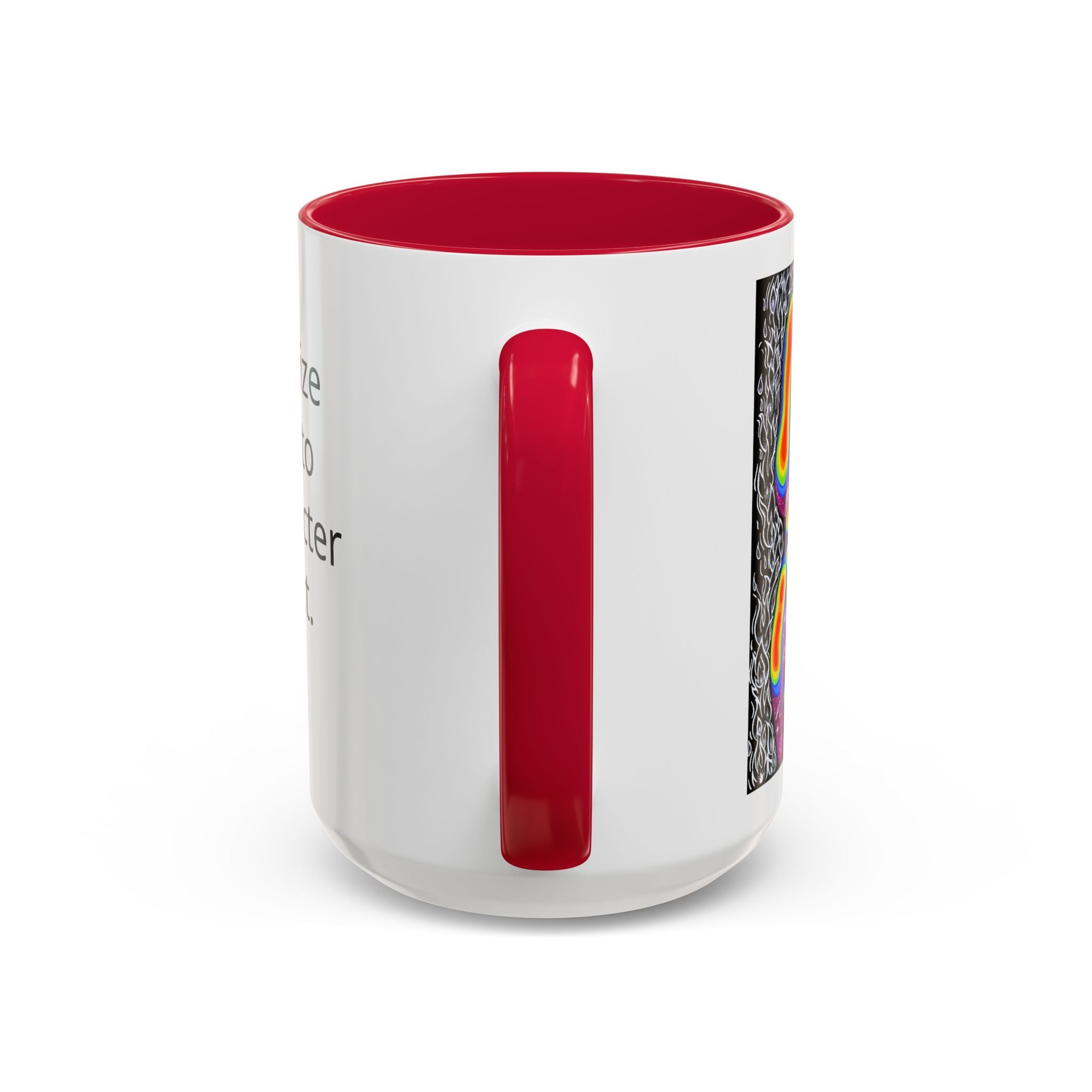 "Mulher, Um Universo" | Personalized Accent Coffee Mug 11oz or 15oz