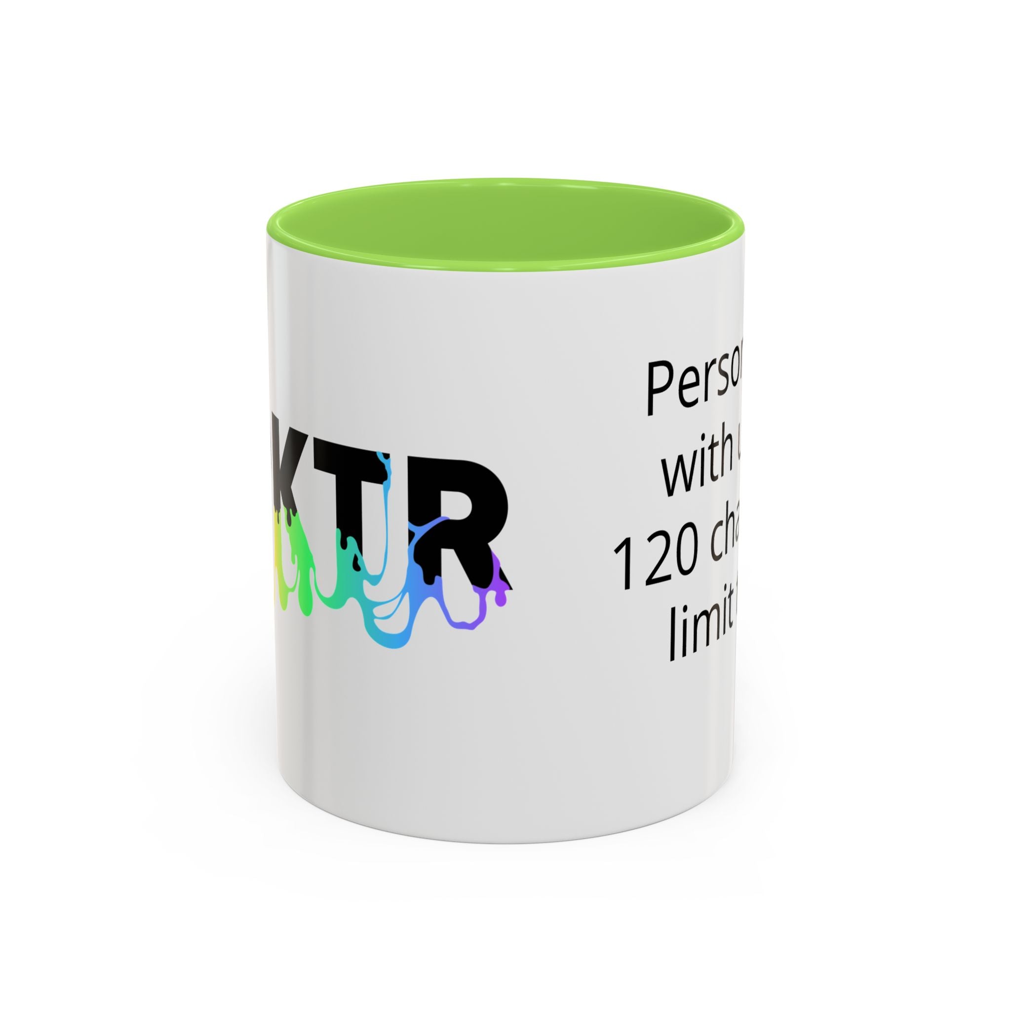 SPKTR Pride Drip | Personalized Accent Coffee Mug 11oz or 15oz