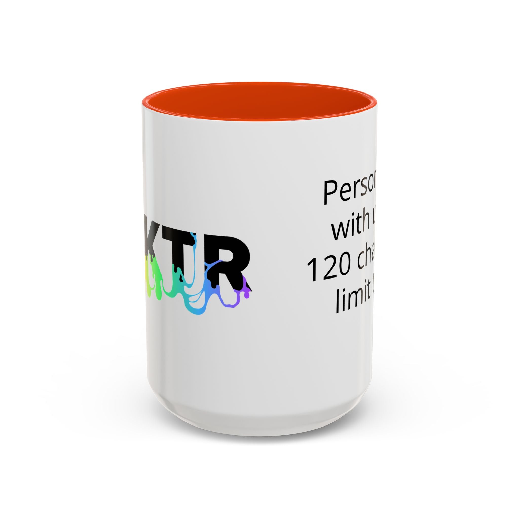 SPKTR Pride Drip | Personalized Accent Coffee Mug 11oz or 15oz