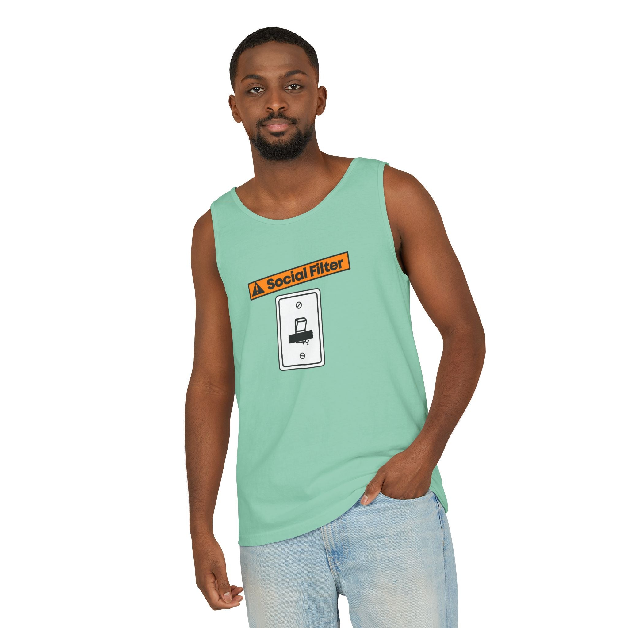 Social Filter | SPKTR Graphic Tank Top