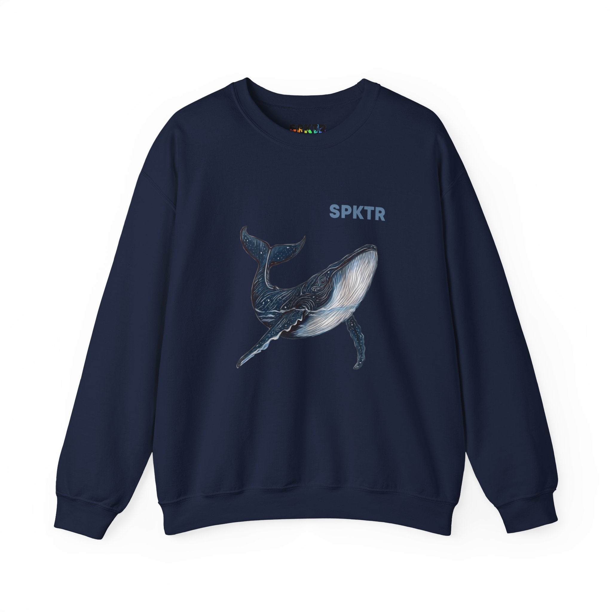 Leo the Blue Whale | SPKTR Graphic Sweatshirt