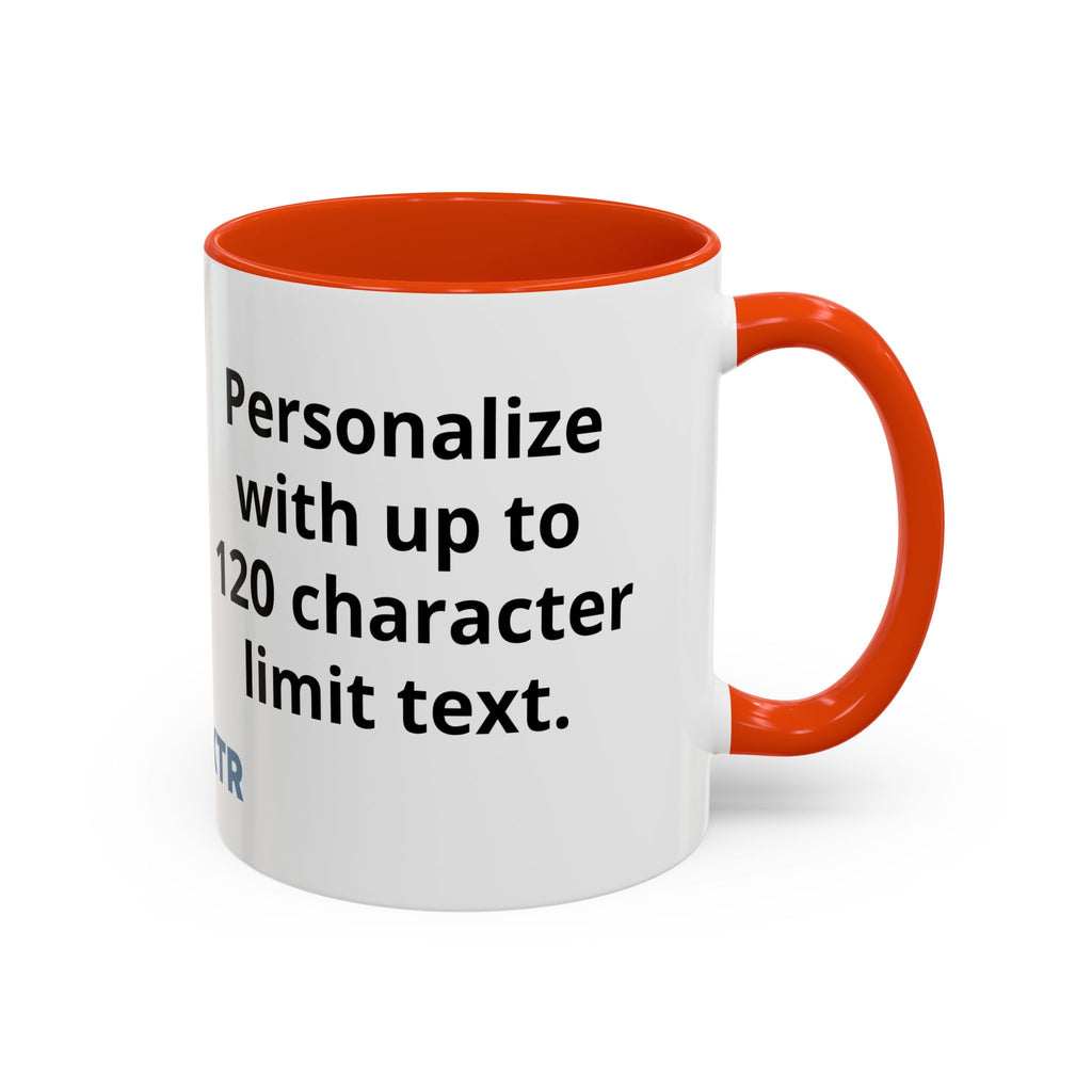 Leo the Blue Whale | Personalized Accent Coffee Mug 11oz or 15oz