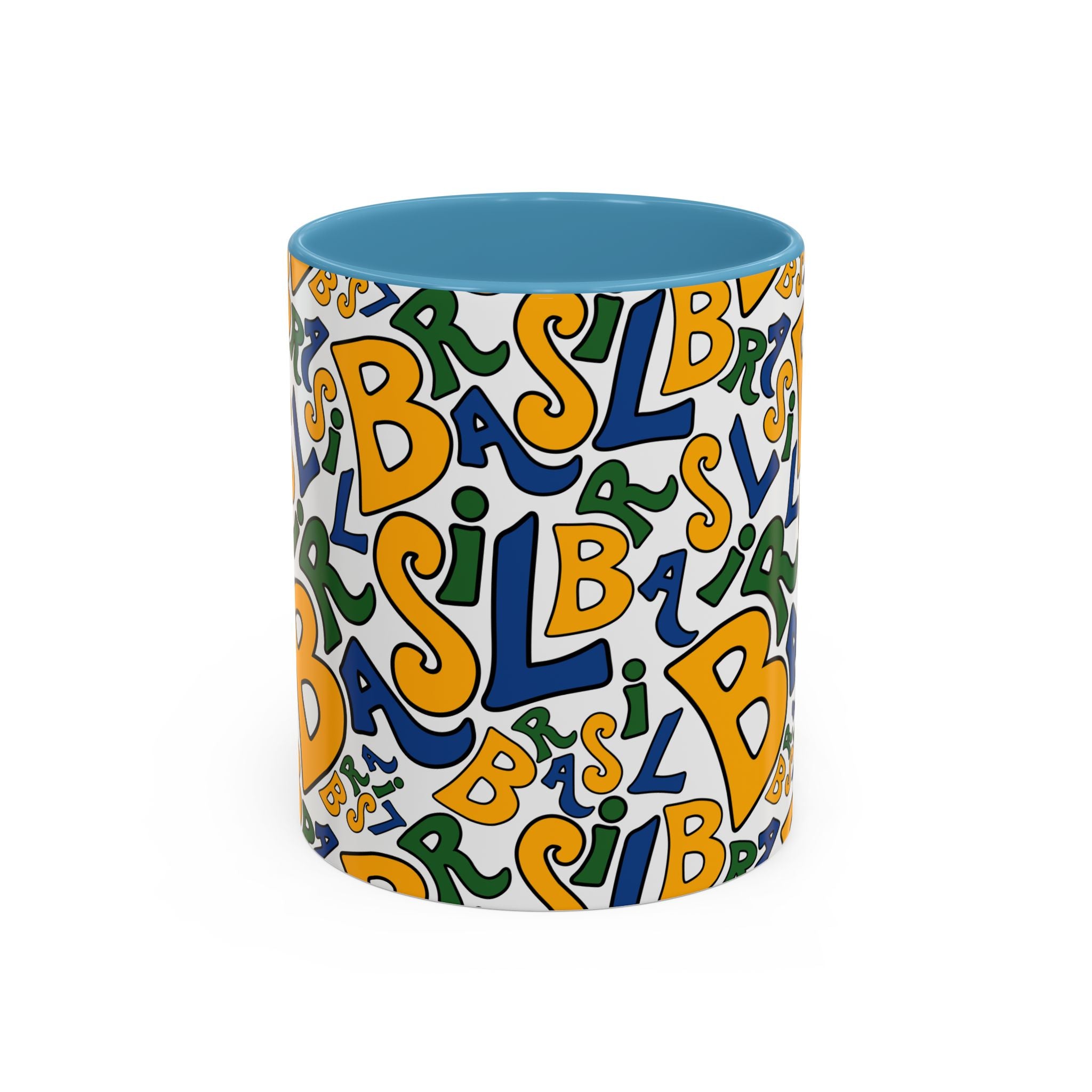 Brasil Typography | Accent Coffee Mug 11oz or 15oz
