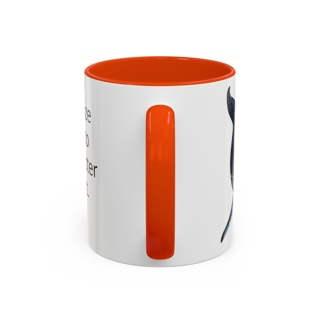 Leo the Blue Whale | Personalized Accent Coffee Mug 11oz or 15oz