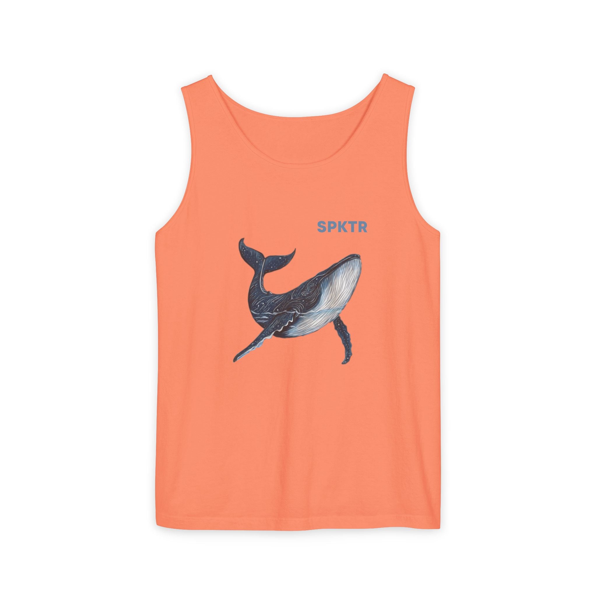 Leo the Blue Whale | SPKTR Graphic Tank Top