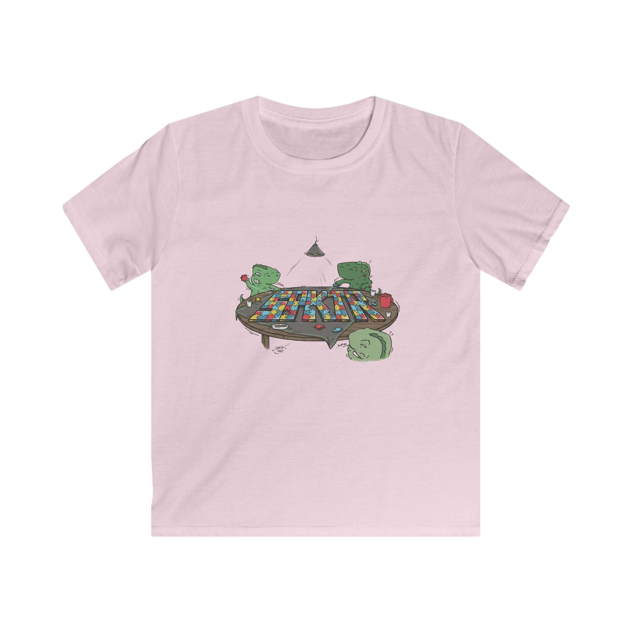 Puzzle Night! | SPKTR Kids T-Shirt