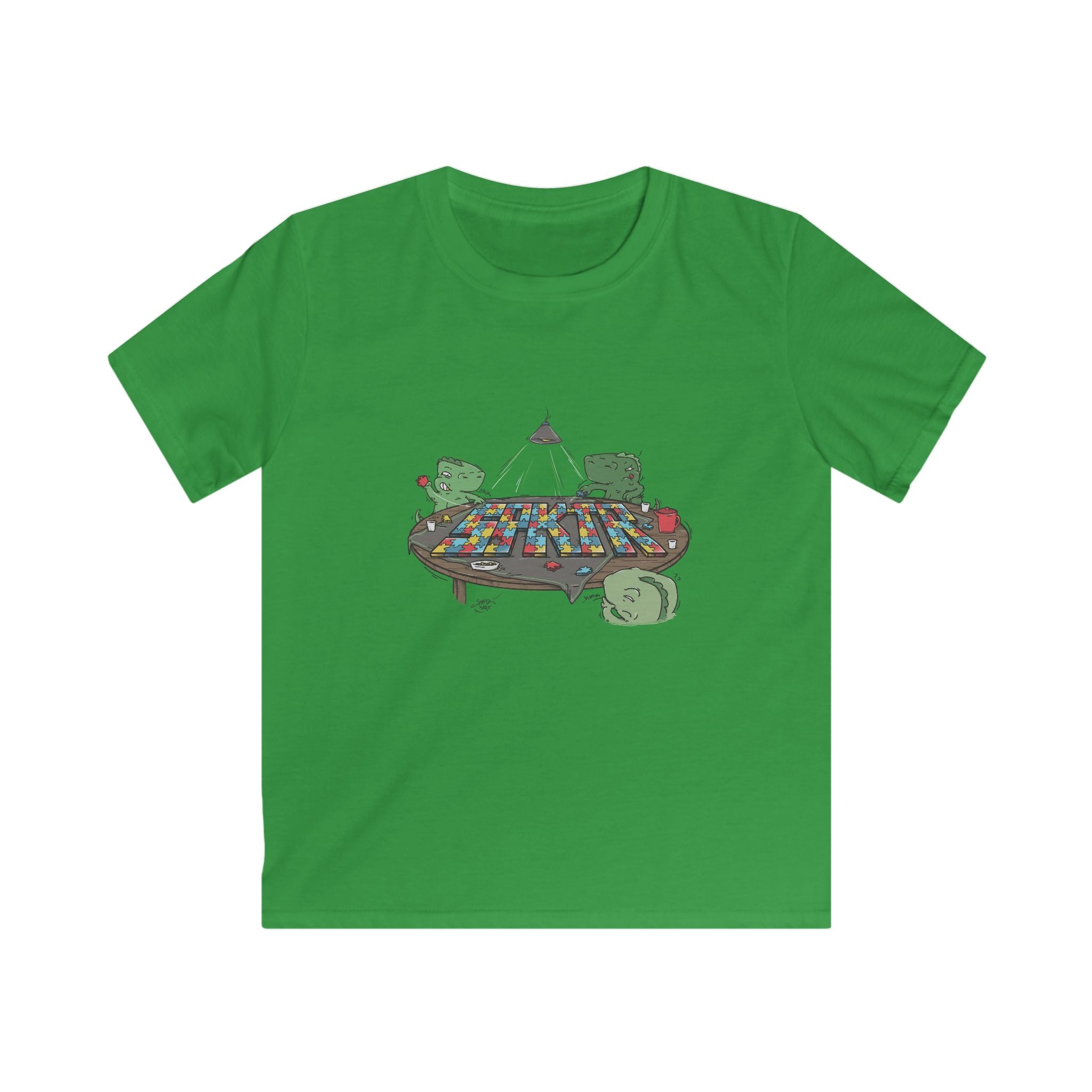 Puzzle Night! | SPKTR Kids T-Shirt