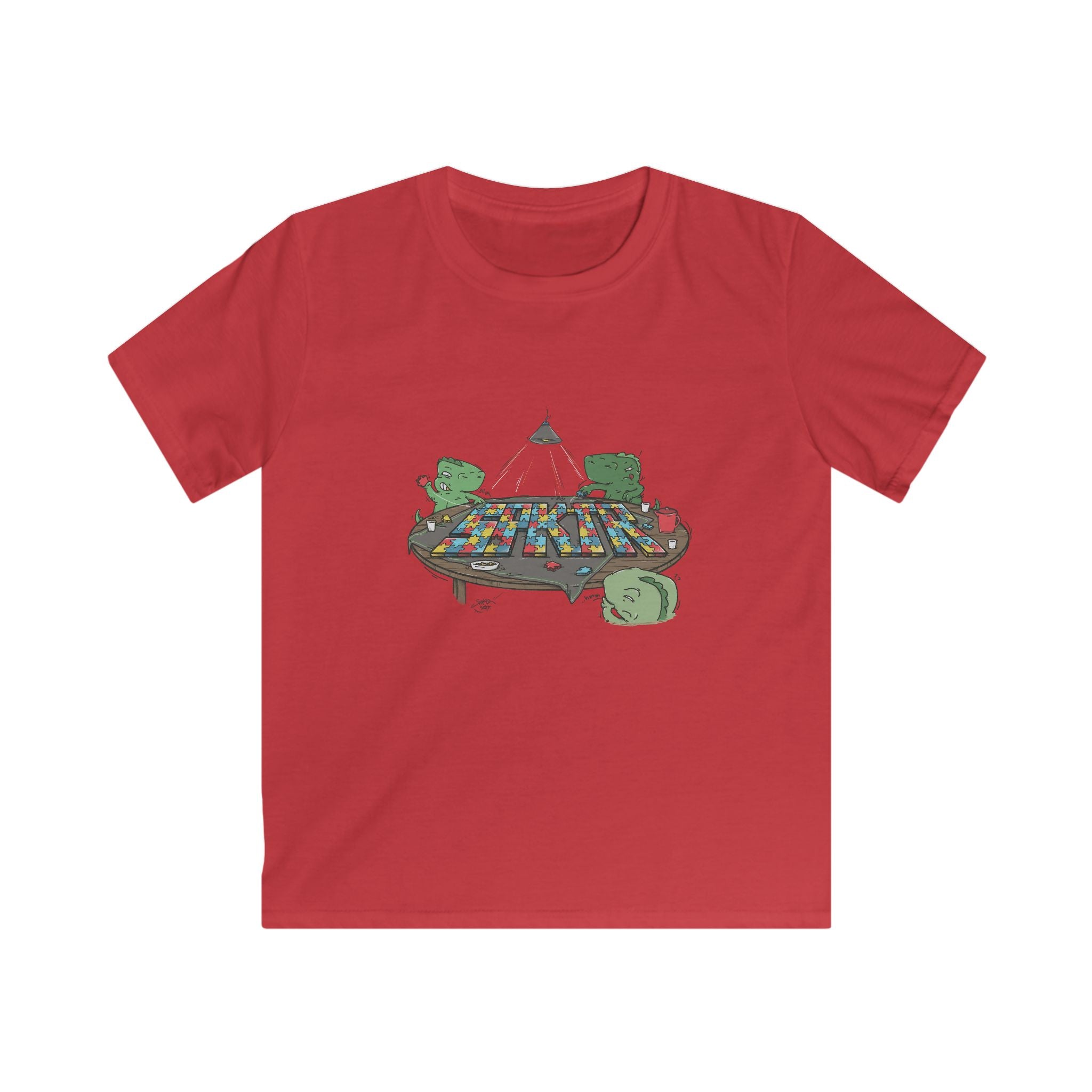 Puzzle Night! | SPKTR Kids T-Shirt