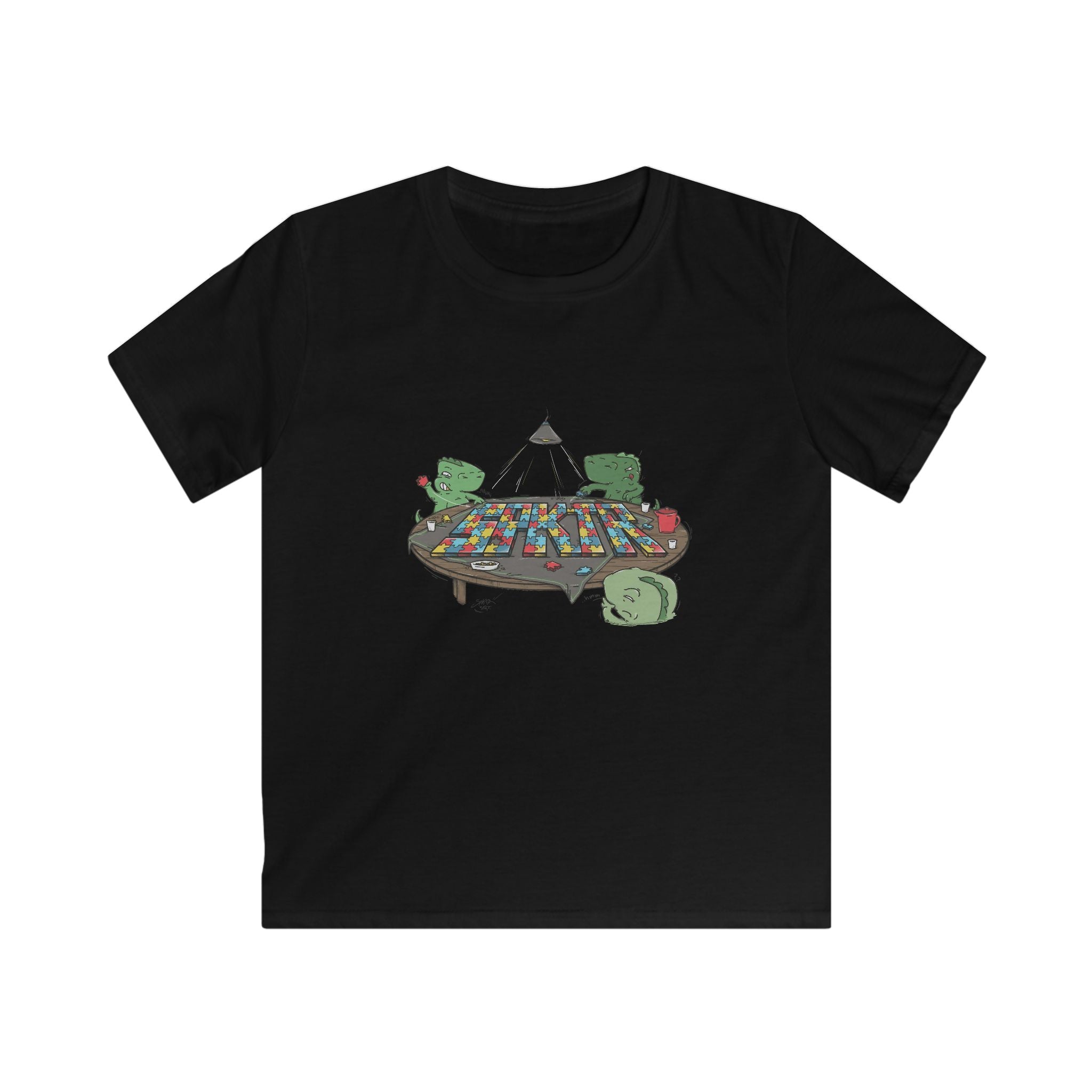 Puzzle Night! | SPKTR Kids T-Shirt