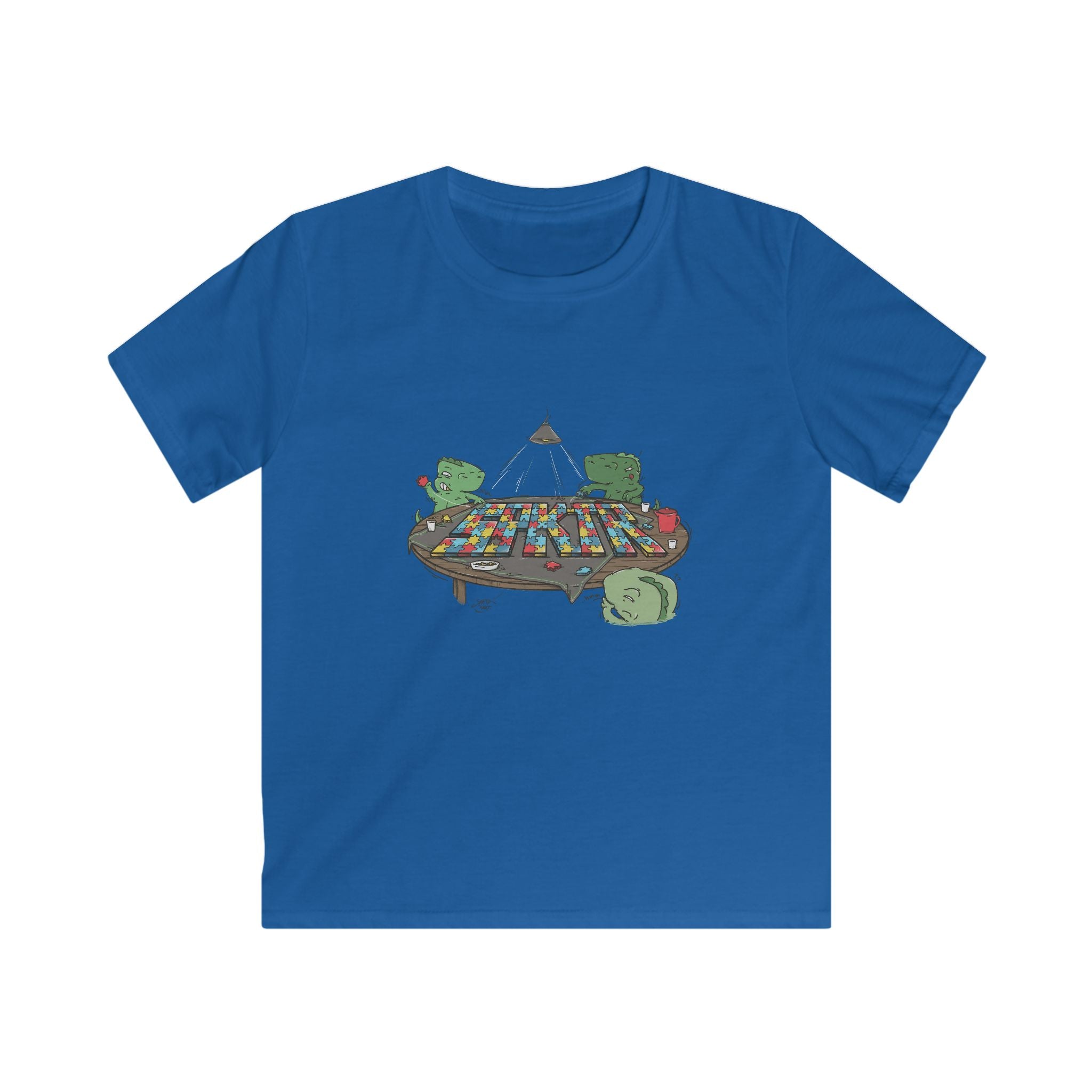 Puzzle Night! | SPKTR Kids T-Shirt