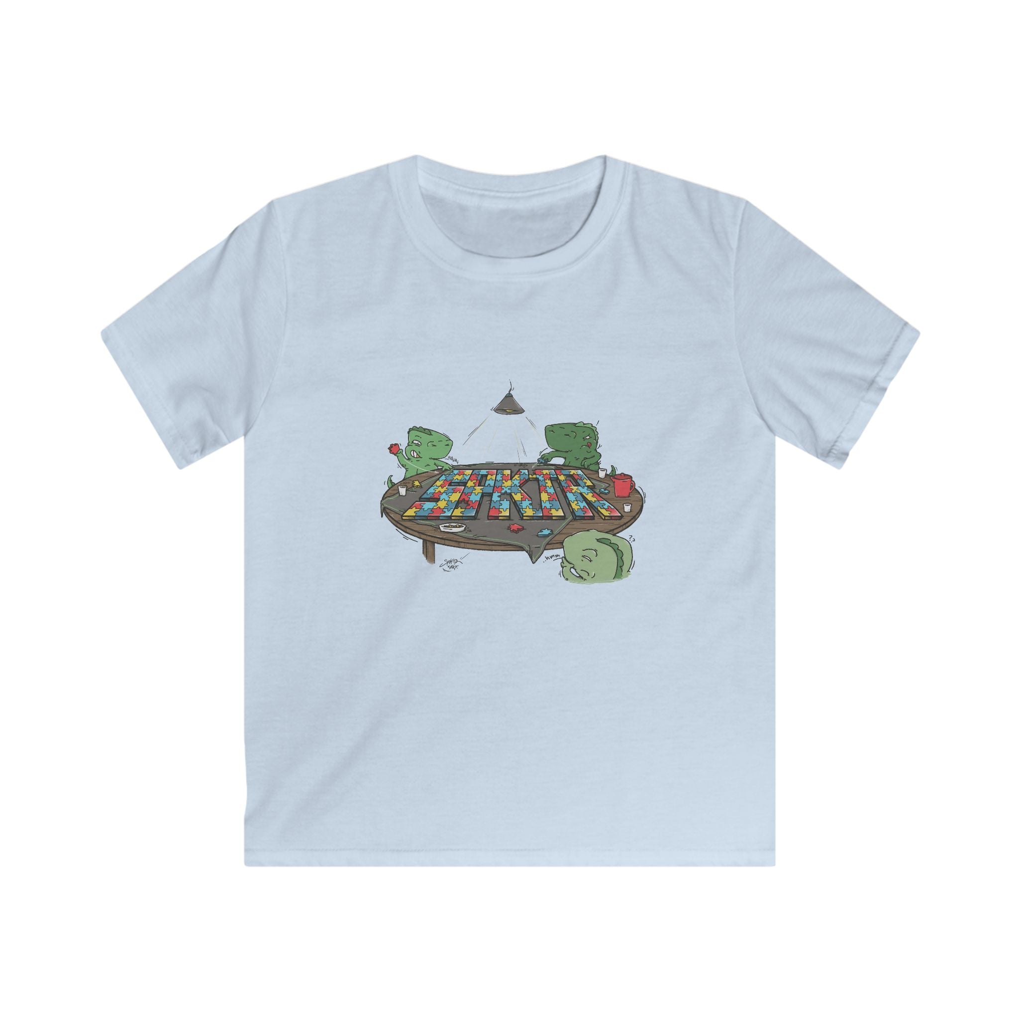 Puzzle Night! | SPKTR Kids T-Shirt