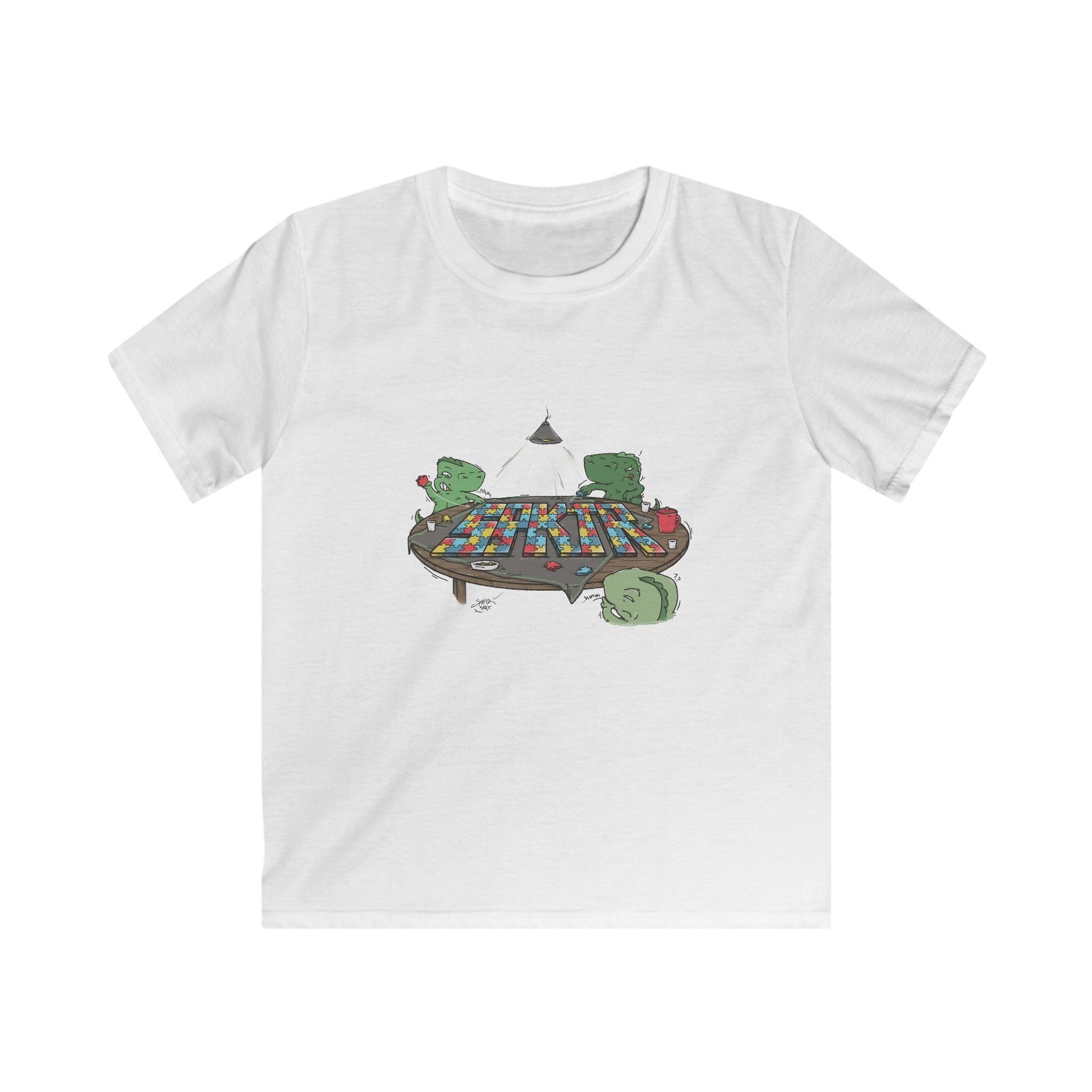 Puzzle Night! | SPKTR Kids T-Shirt