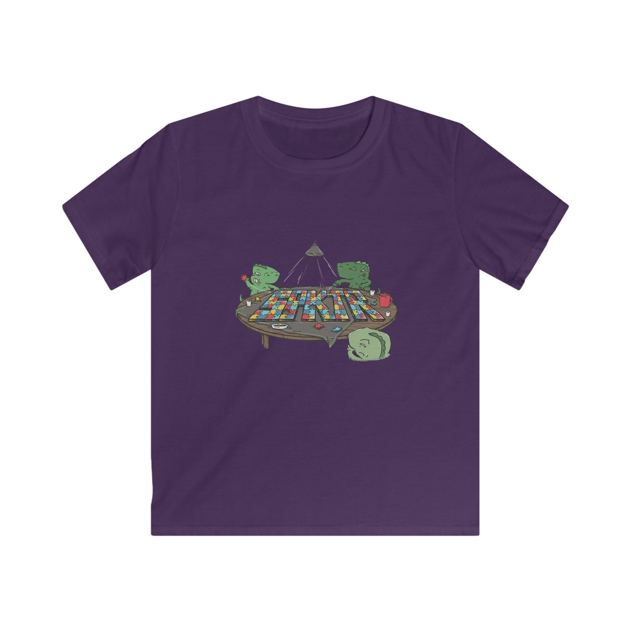Puzzle Night! | SPKTR Kids T-Shirt