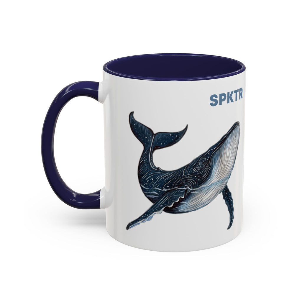 Leo the Blue Whale | Accent Coffee Mug 11oz or 15oz