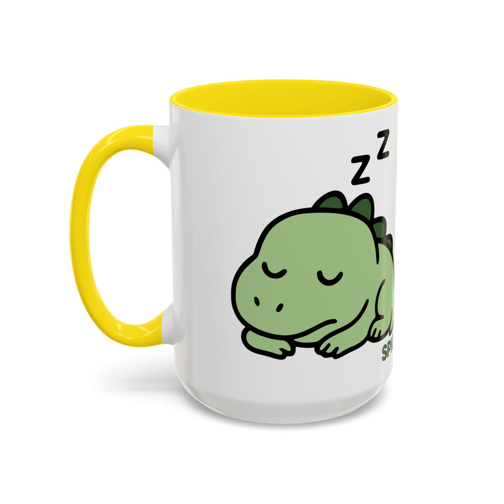 Sleepy Teeny-Rex | Accent Coffee Mug 11oz or 15oz