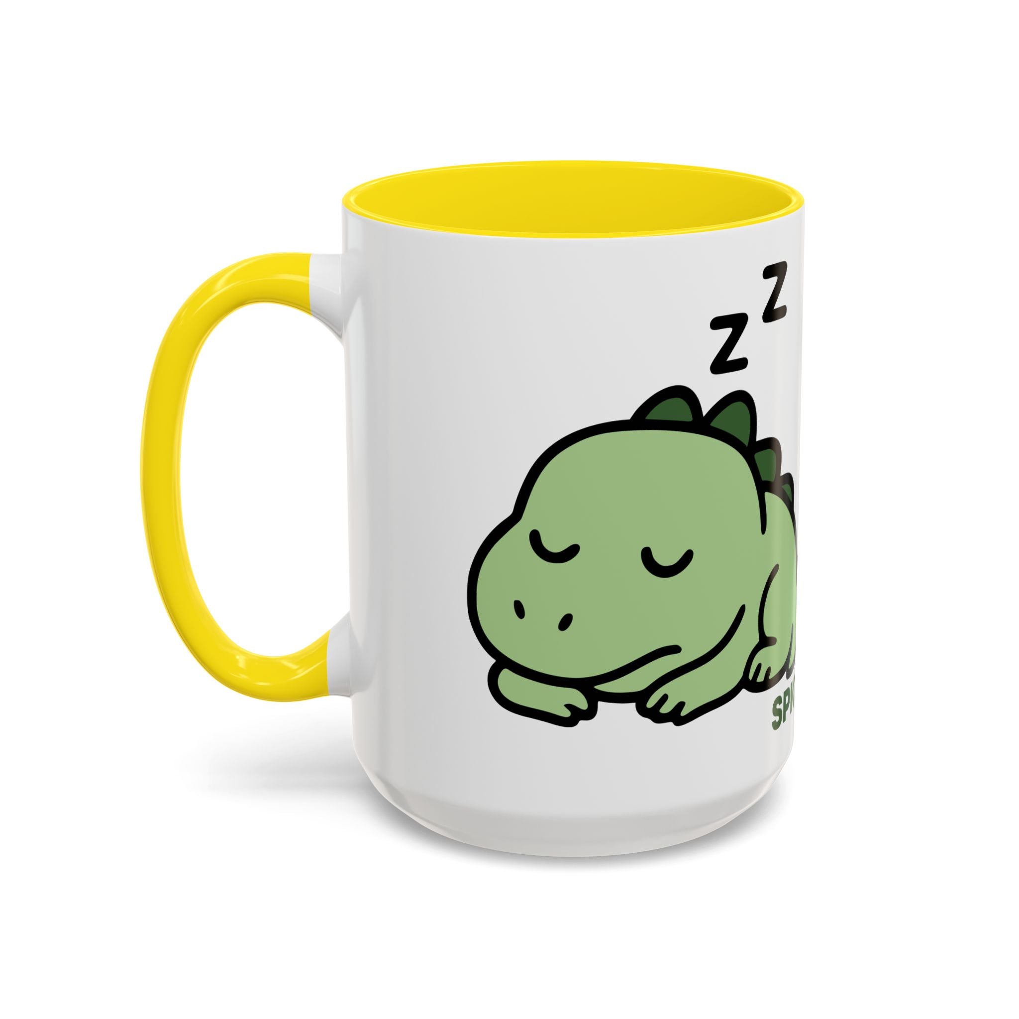 Sleepy Teeny-Rex | Accent Coffee Mug 11oz or 15oz