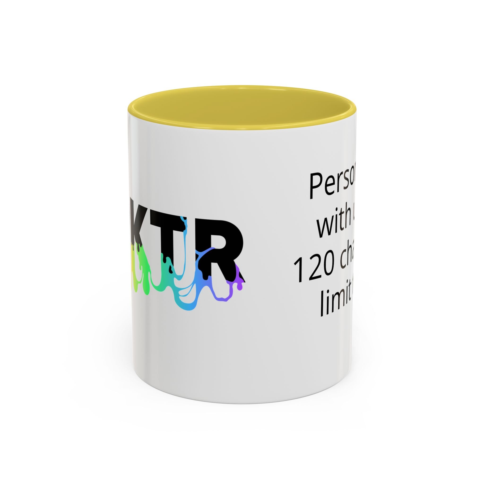 SPKTR Pride Drip | Personalized Accent Coffee Mug 11oz or 15oz