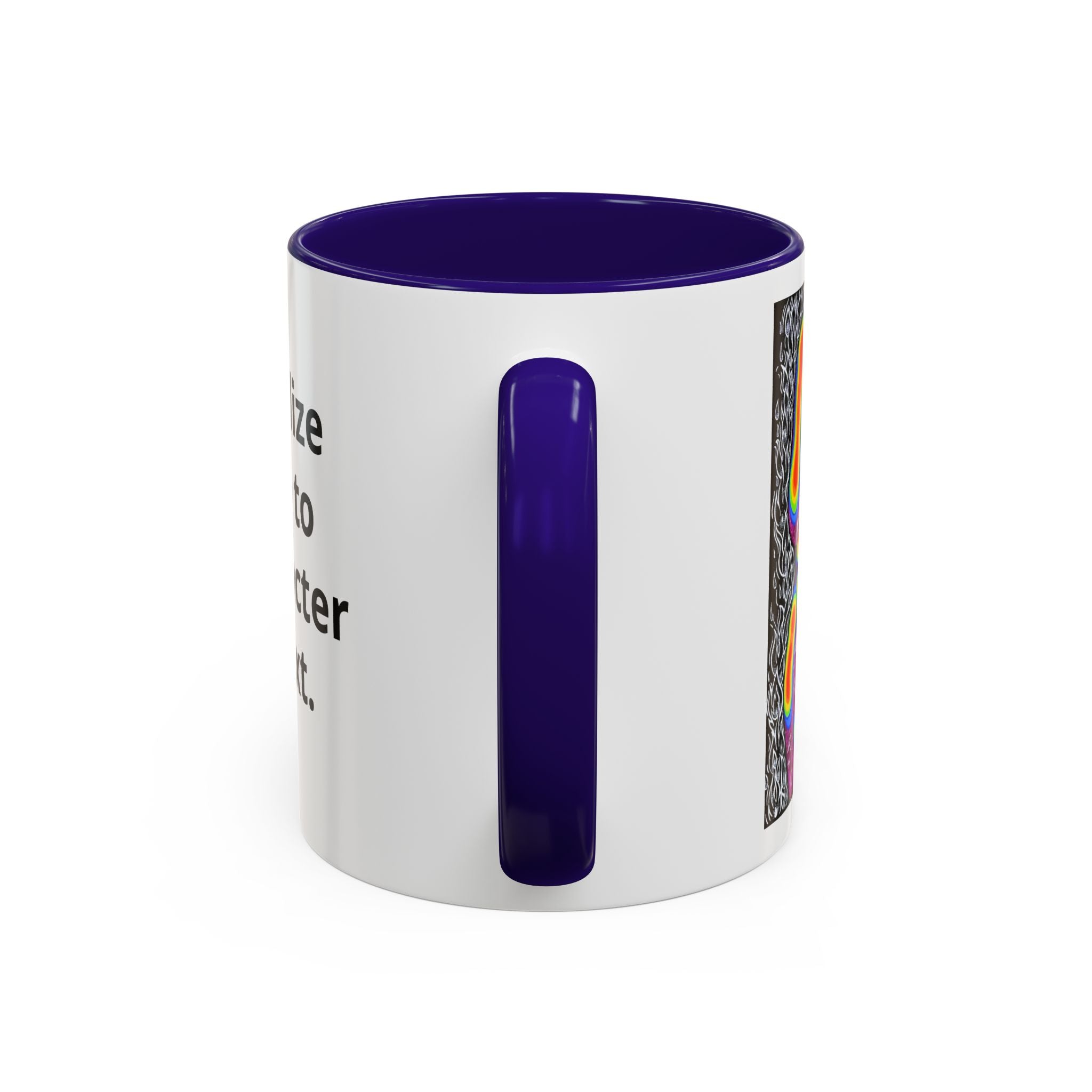 "Mulher, Um Universo" | Personalized Accent Coffee Mug 11oz or 15oz