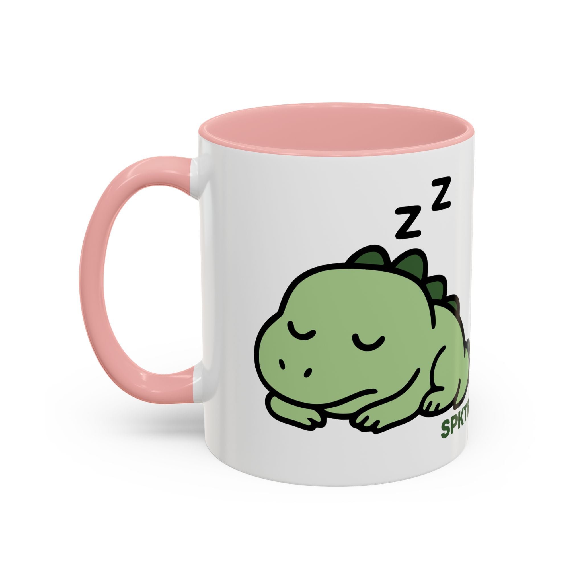 Sleepy Teeny-Rex | Accent Coffee Mug 11oz or 15oz