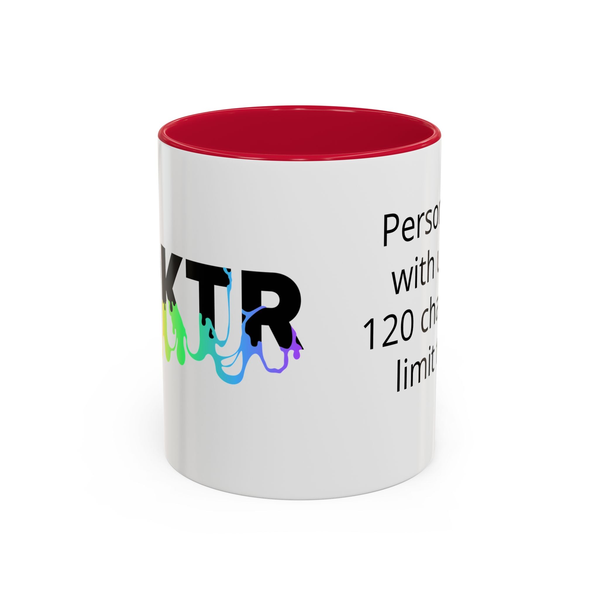 SPKTR Pride Drip | Personalized Accent Coffee Mug 11oz or 15oz
