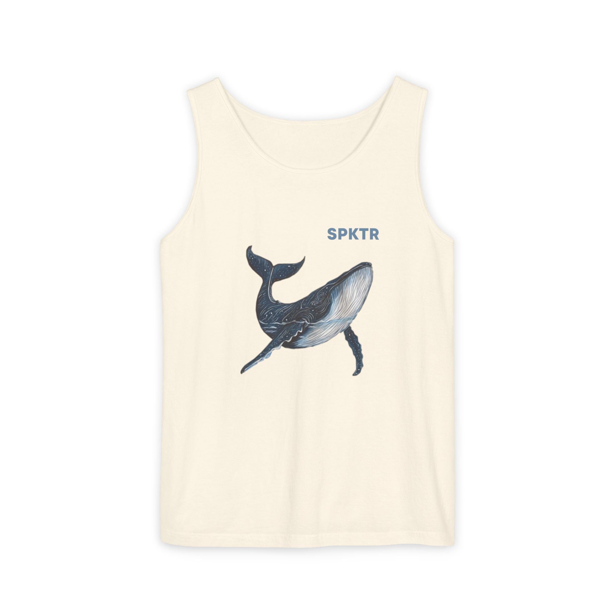 Leo the Blue Whale | SPKTR Graphic Tank Top
