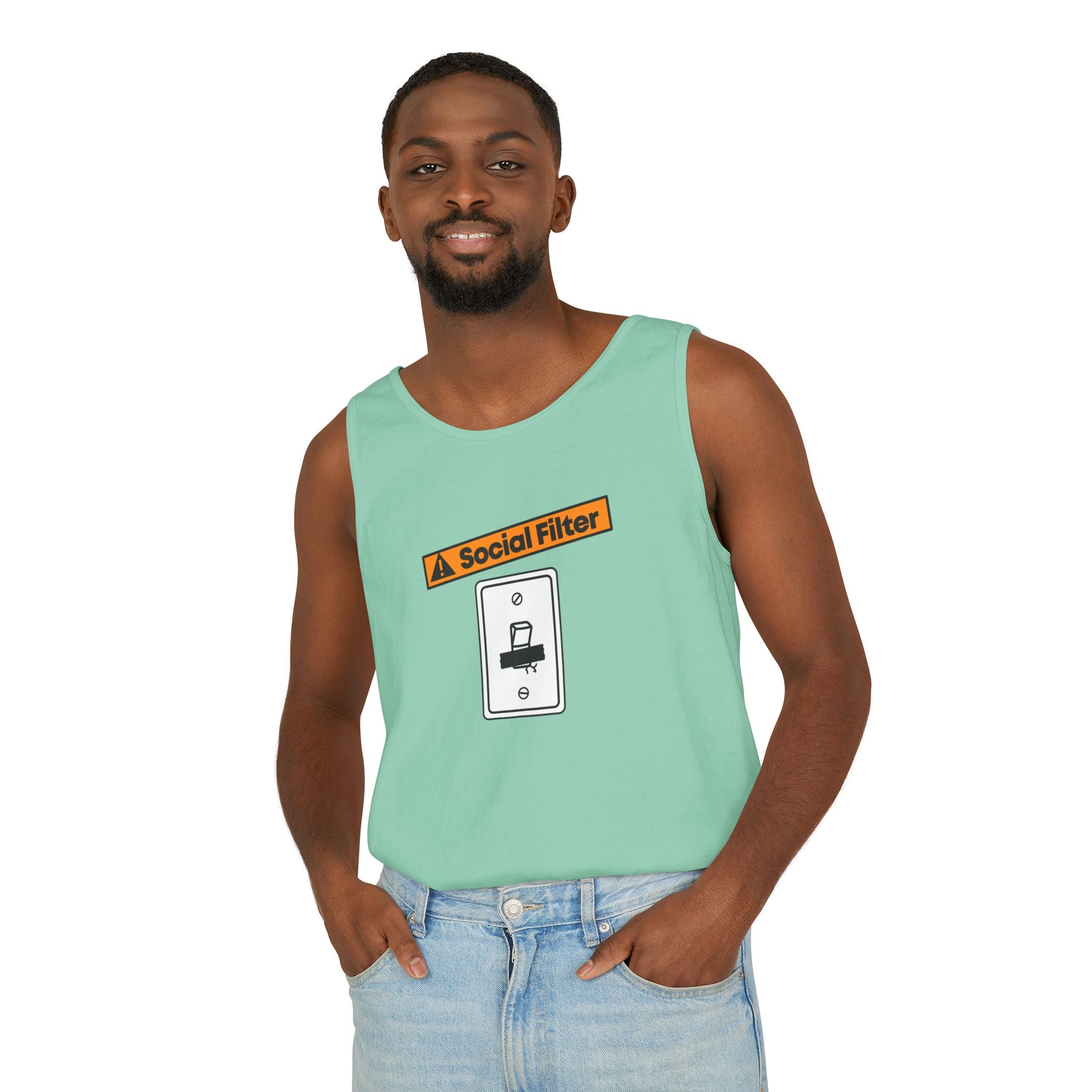 Social Filter | SPKTR Graphic Tank Top