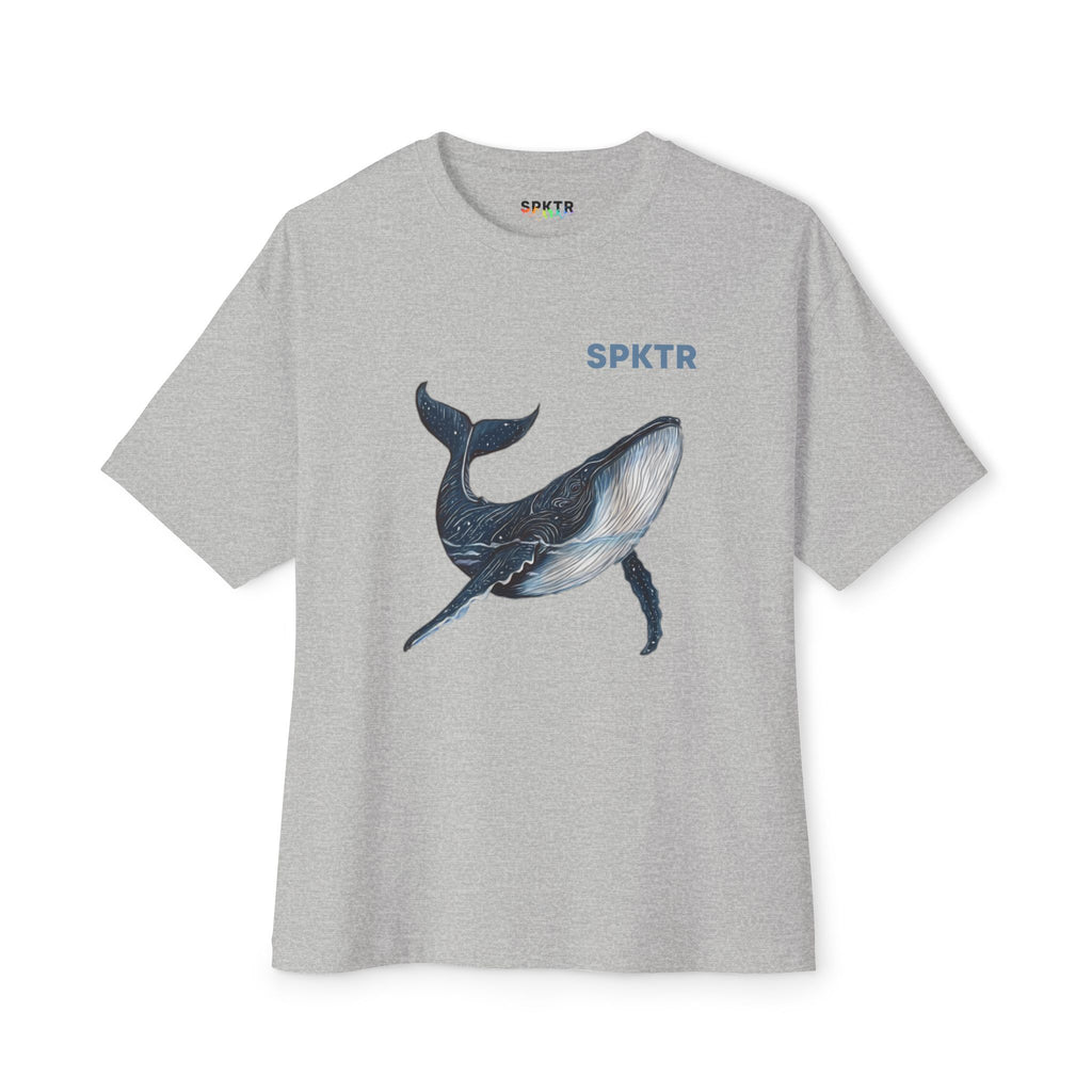 Leo the Blue Whale | SPKTR Oversized Shirt